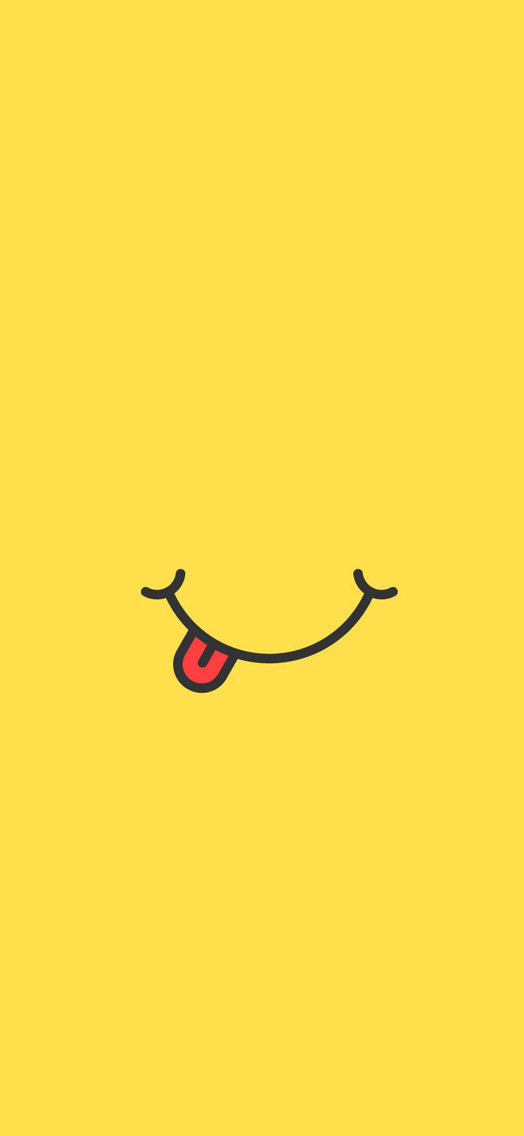 Happy yellow wallpaper, Vibrant color, Positive vibes, Bright screens, 1080x2340 HD Phone