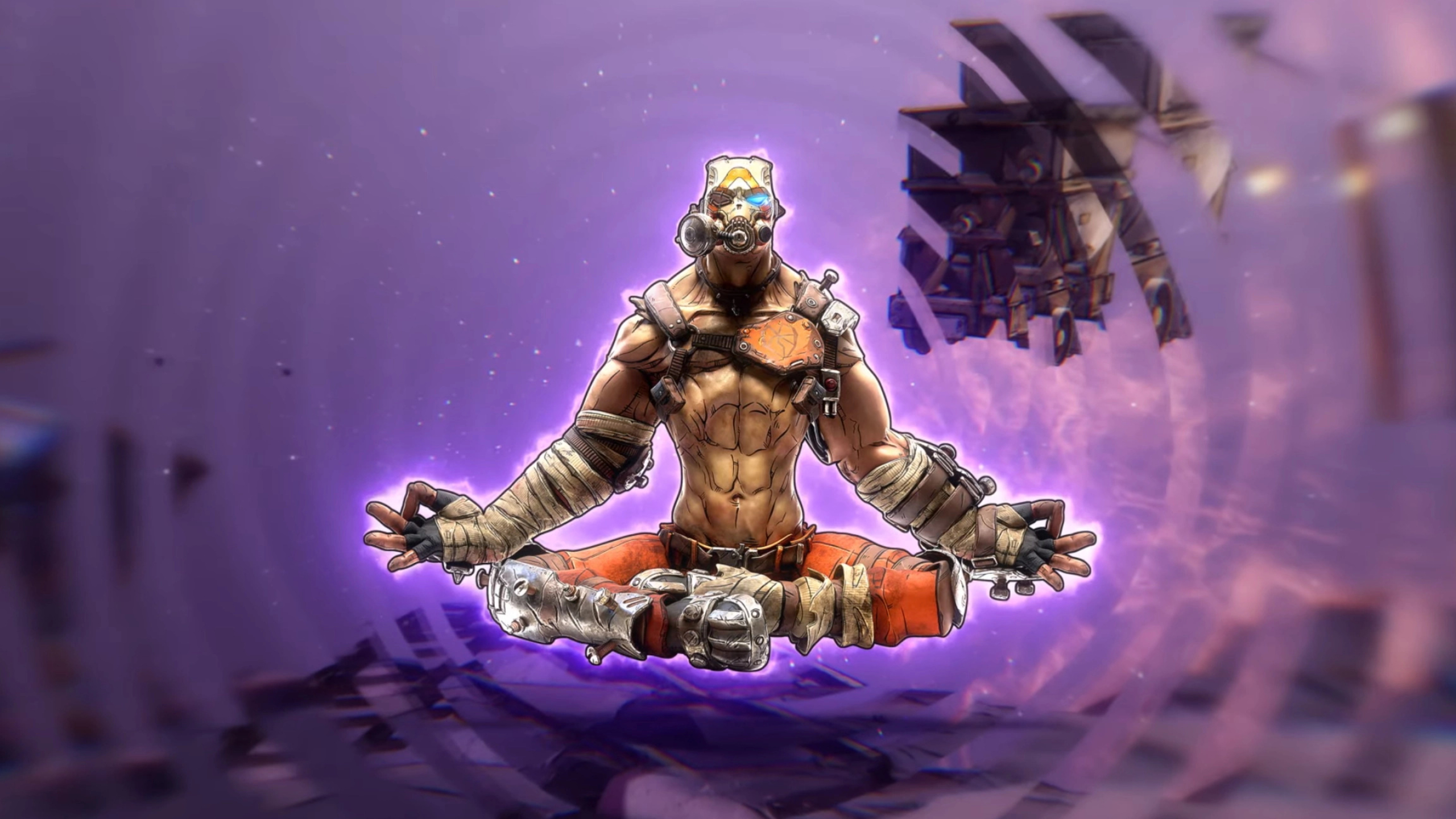 Borderlands 3 DLC, Playable psycho, Krieg's story, 2560x1440 HD Desktop