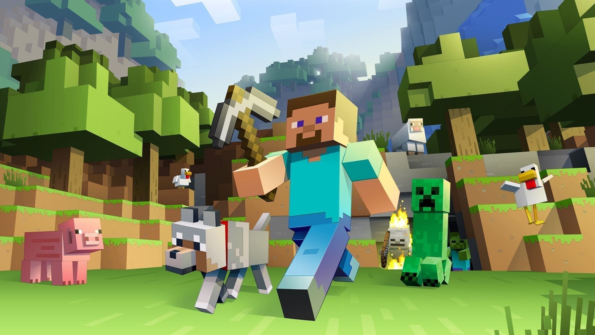 Steve, Minecraft Wallpaper, 1920x1080 Full HD Desktop