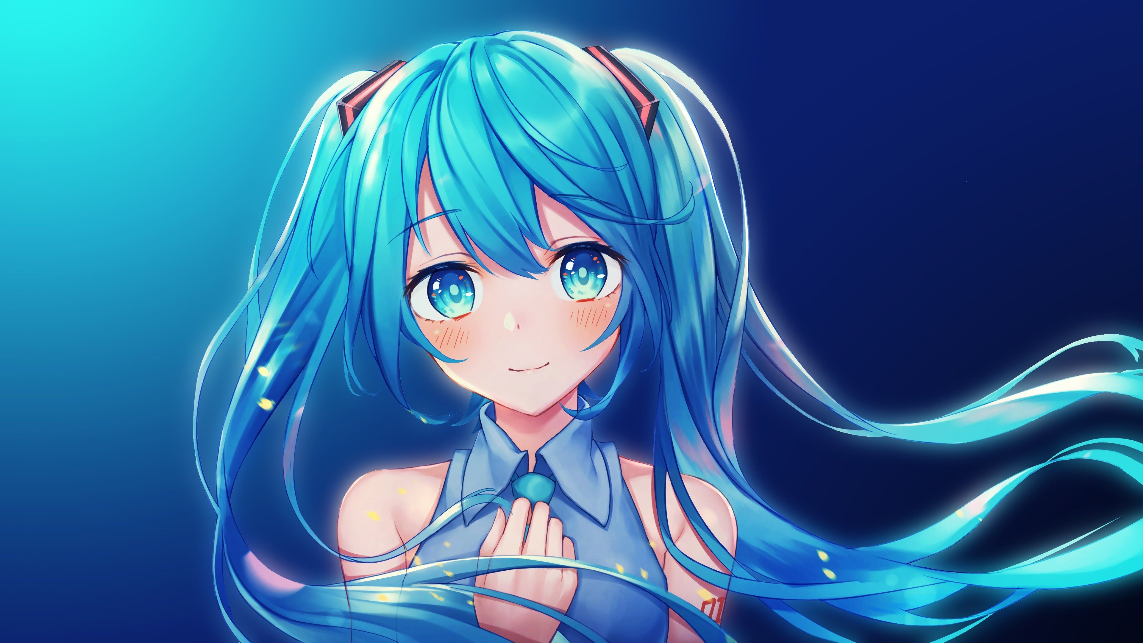 Hatsune Miku, Wallpaper collection, Digital diva, 3840x2160 4K Desktop