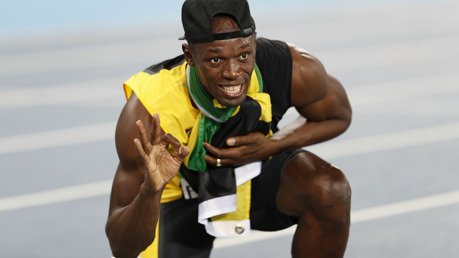 Usain Bolt, Full HD images, Vibrant visuals, FullHDWallpaper, 1920x1080 Full HD Desktop