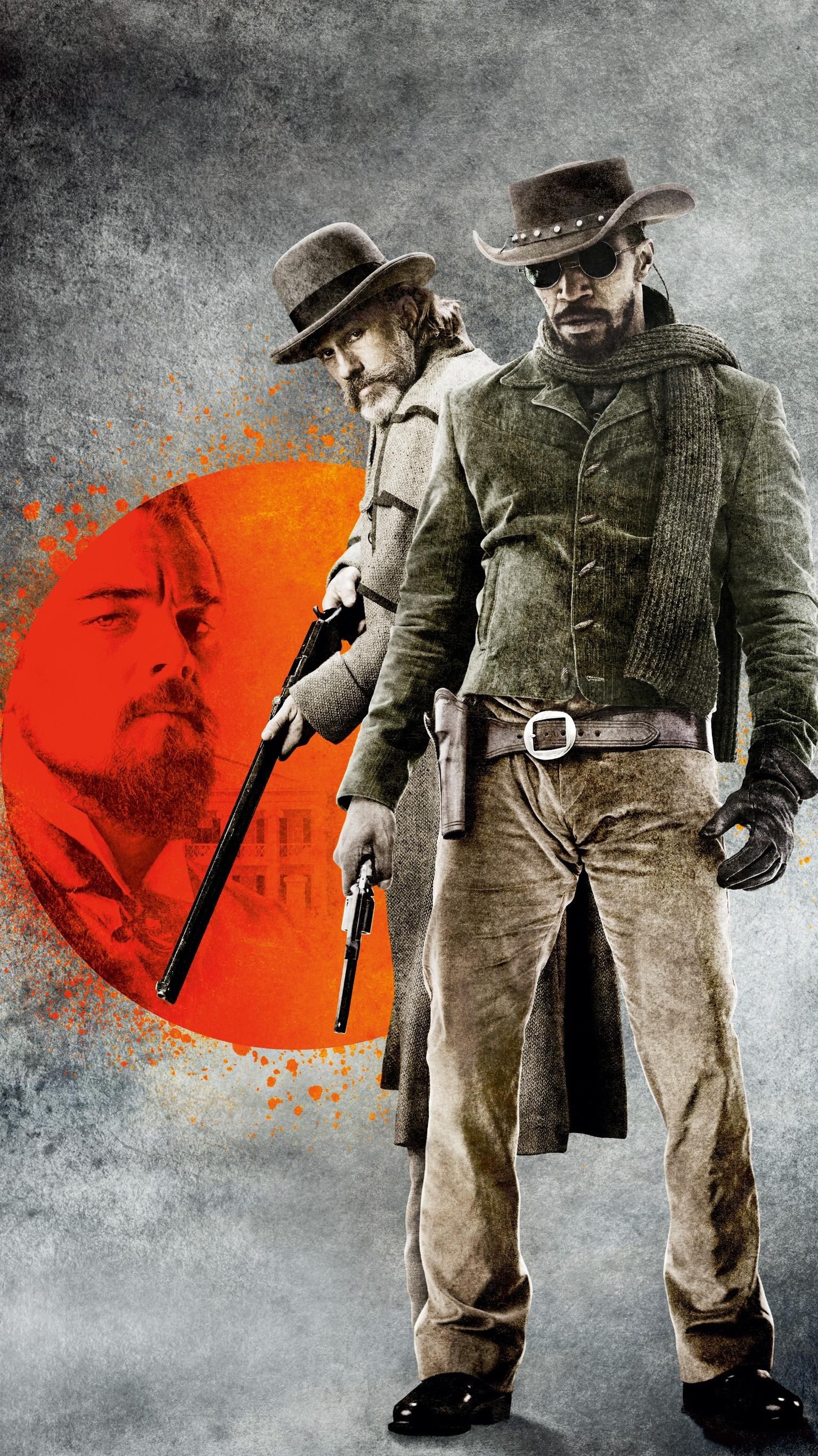 Django Unchained, Phone wallpaper, Western movies, Best dramas, 1540x2740 HD Phone