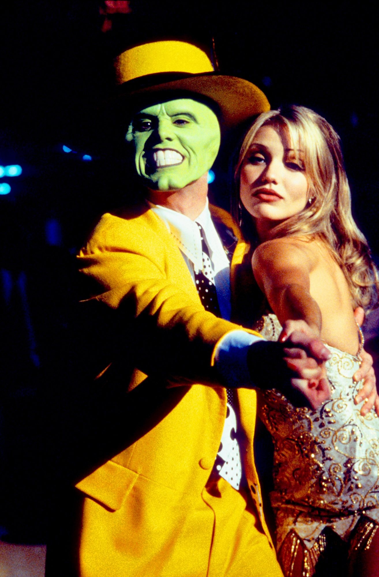 Jim Carrey, The Mask throwback, Cameron Diaz photos, Movie memories, 1320x2000 HD Phone