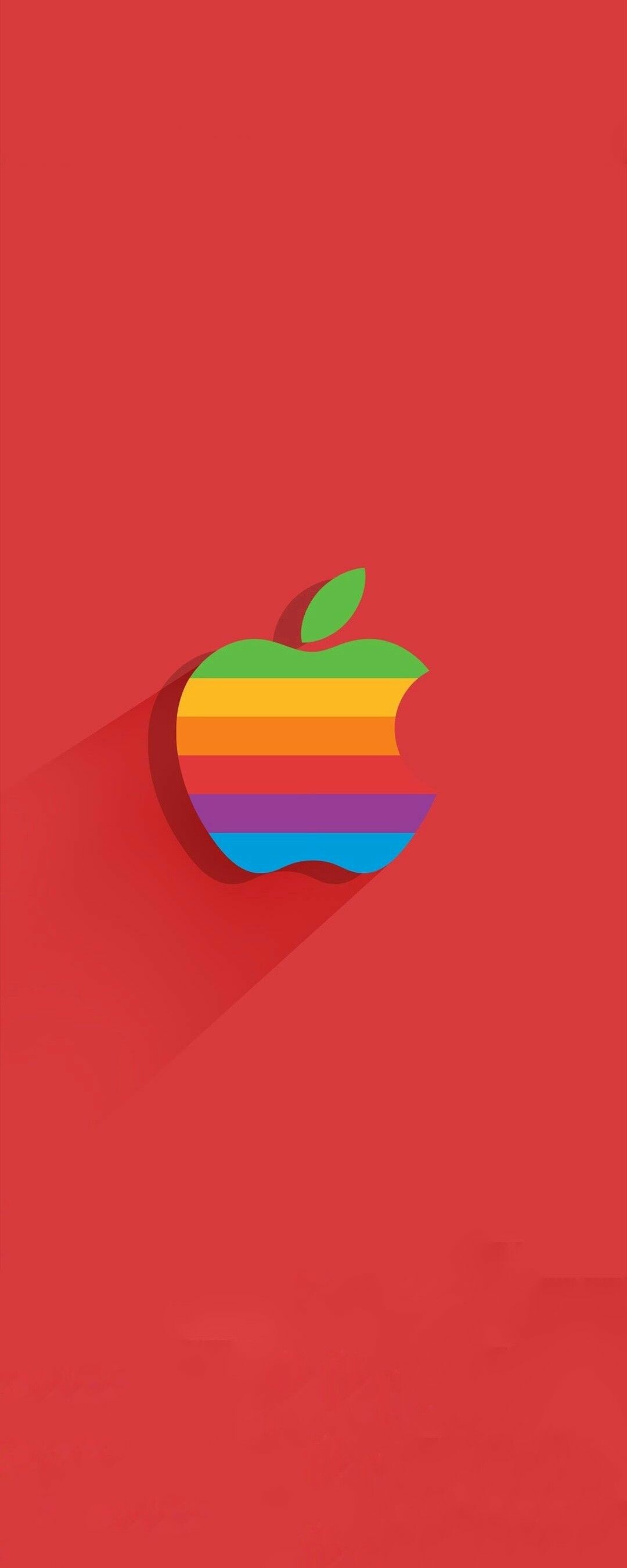 Apple arco iris wallpaper, Vivid and colorful, Playful and energetic, Fun and cheerful, 1080x2700 HD Phone