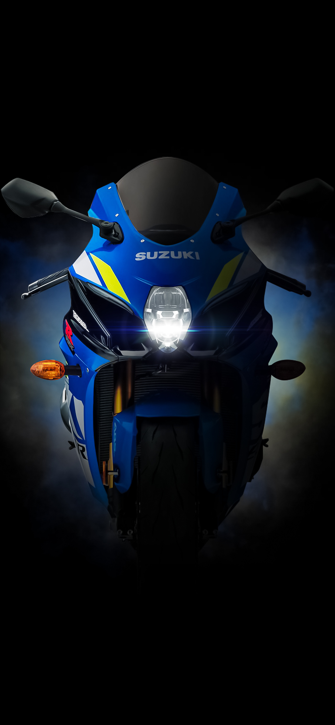 Front View, Suzuki GSX-R1000 Wallpaper, 1170x2540 HD Phone