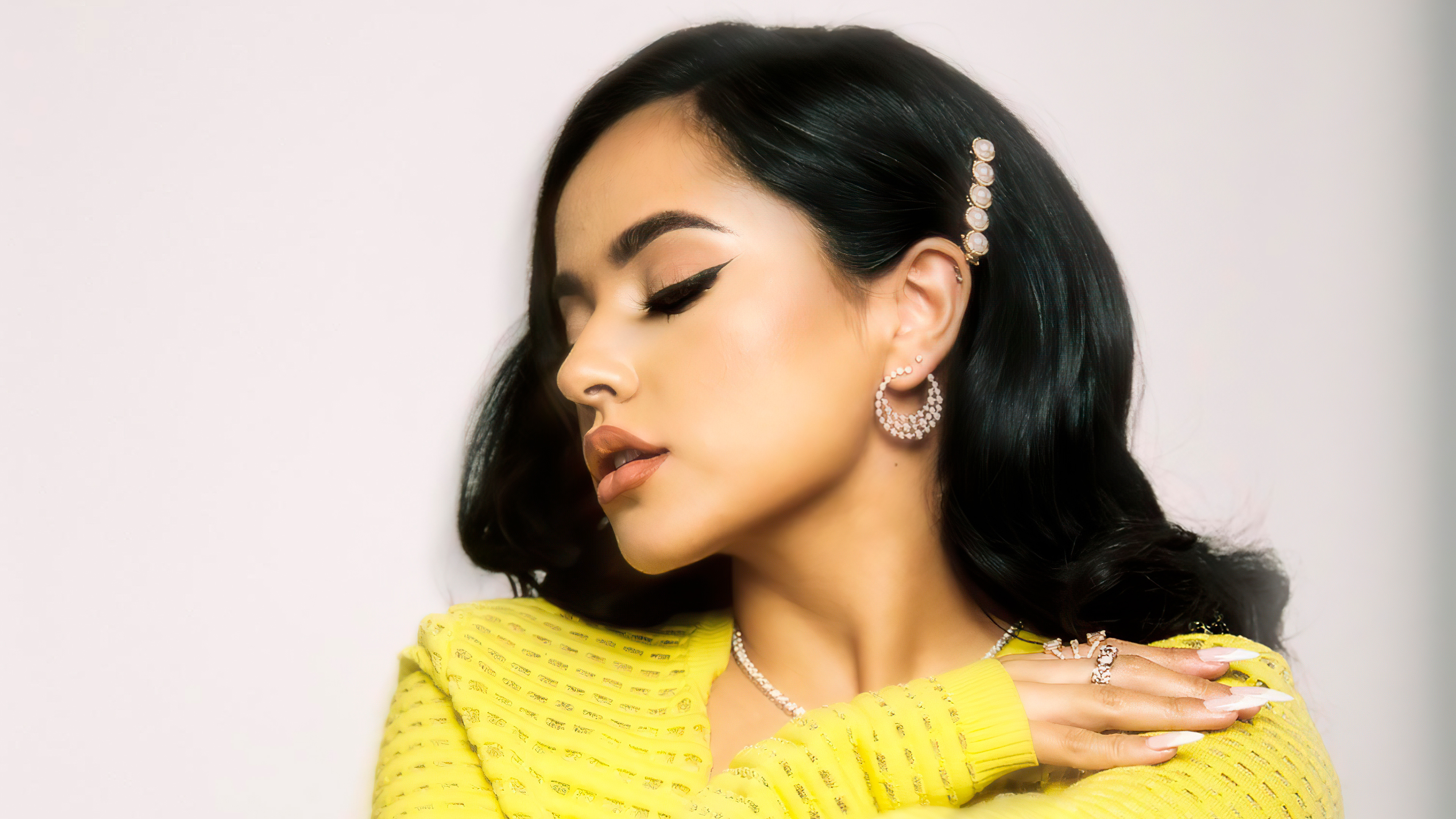 Becky G, TMRW magazine feature, HD wallpapers, Music inspiration, 3840x2160 4K Desktop