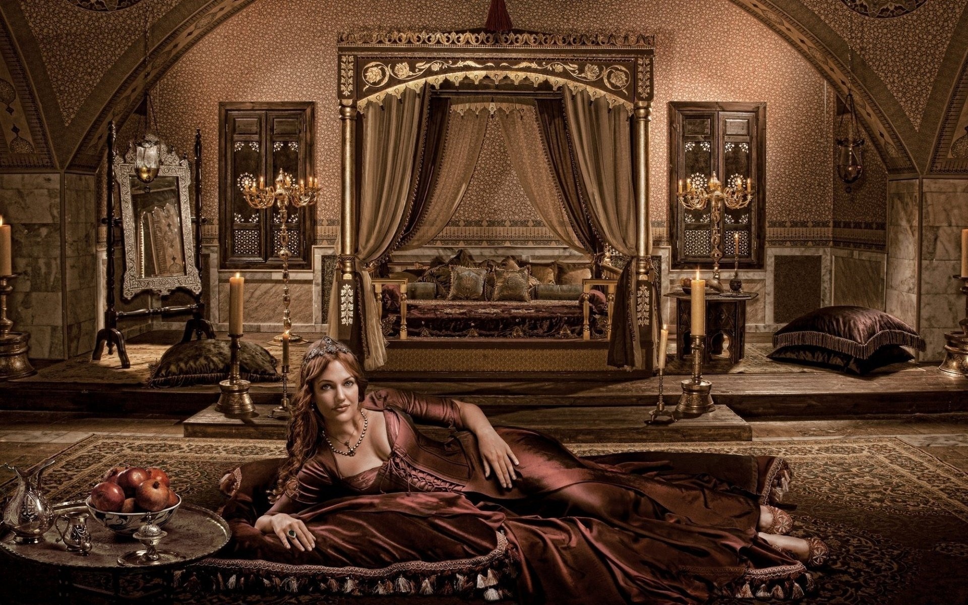 Meriem Userli TV show, Hurrem, Ottoman Sultana, Turkish historical drama, 1920x1200 HD Desktop