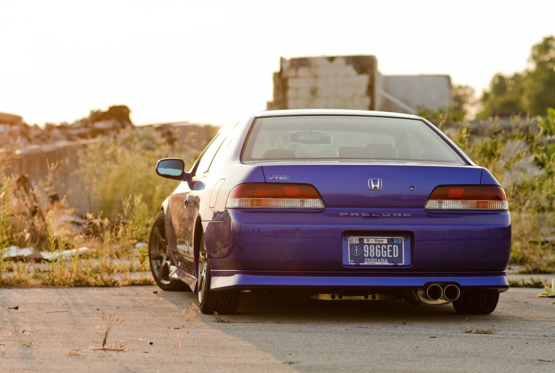 Gen 5 Back View, Honda Prelude Wallpaper, 1920x1300 HD Desktop