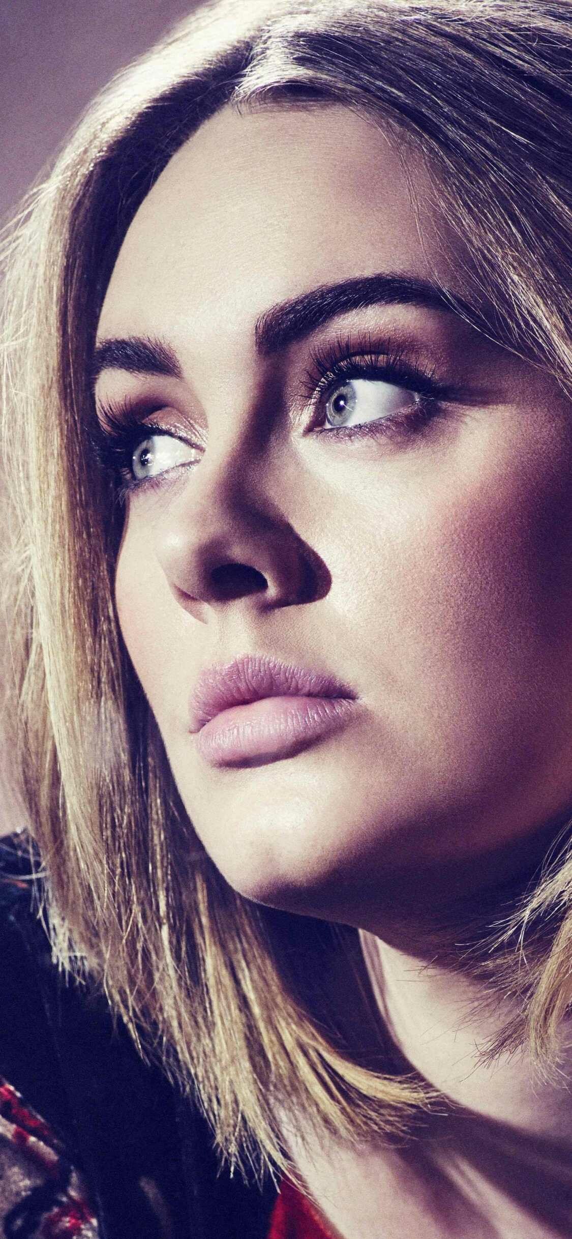 Adele, Powerful vocals, Soulful music, International sensation, 1130x2440 HD Phone