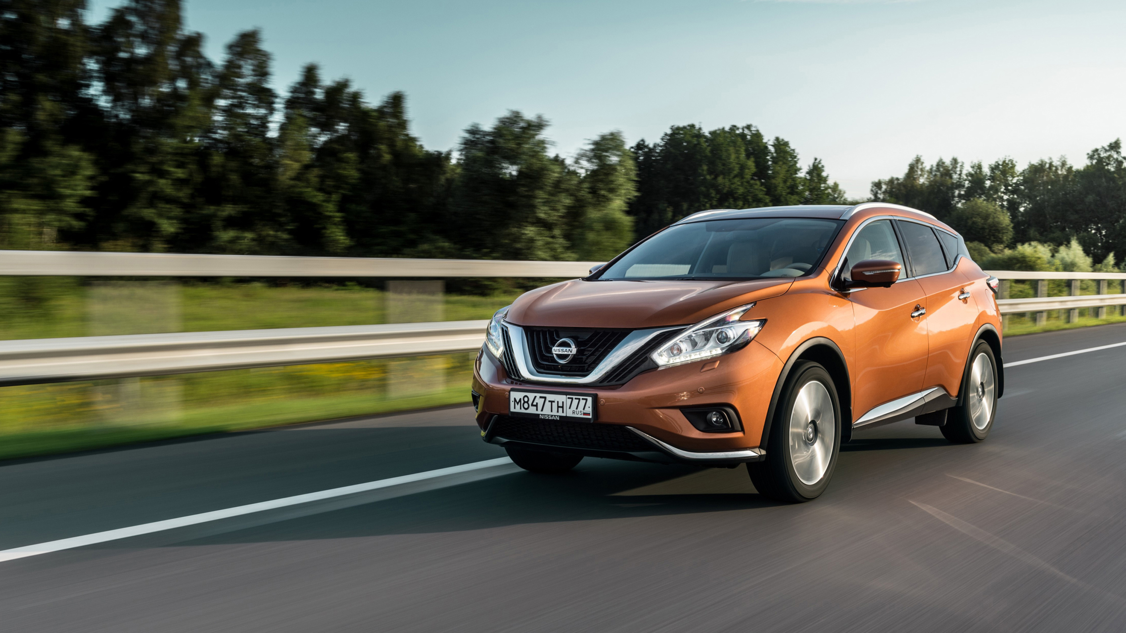 Nissan Murano, Russian specification, Sleek and modern, Automotive elegance, 3840x2160 4K Desktop