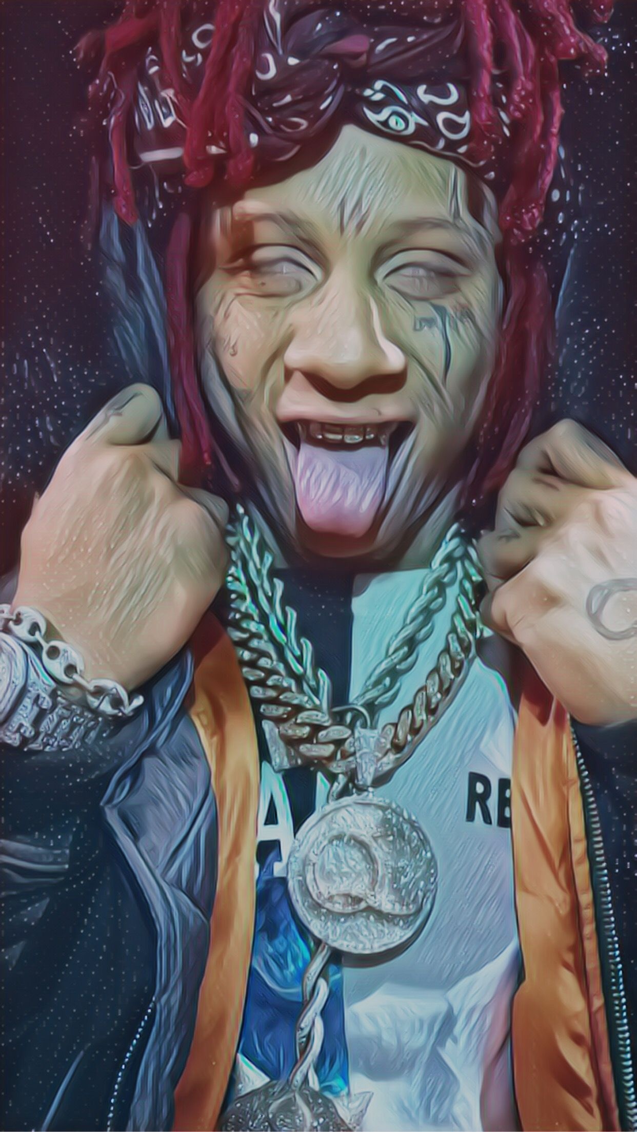 Trippie Redd, Album cover, 1250x2210 HD Phone