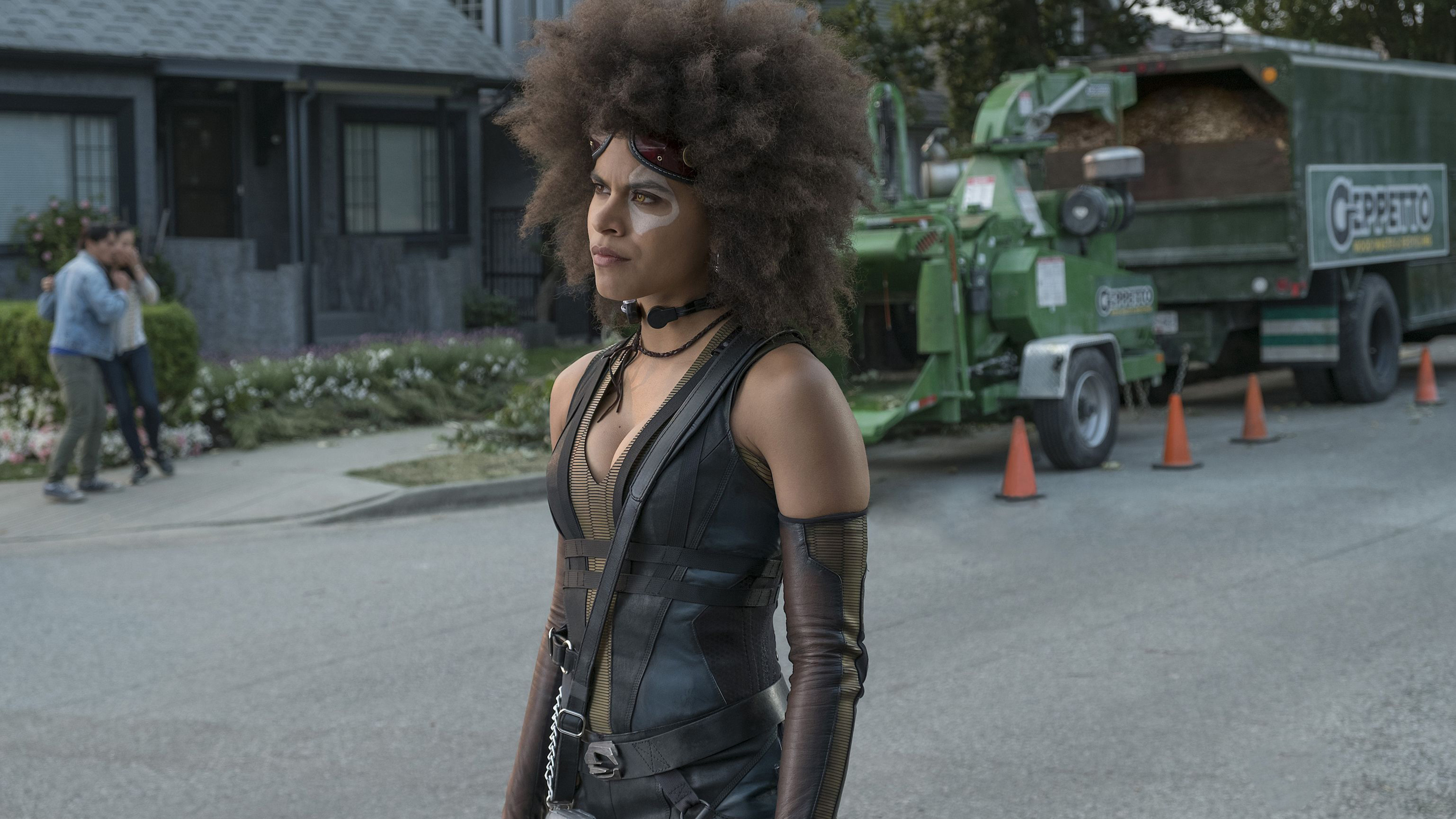 Zazie Beetz, Movies, Domino, Deadpool 2, 3840x2160 4K Desktop