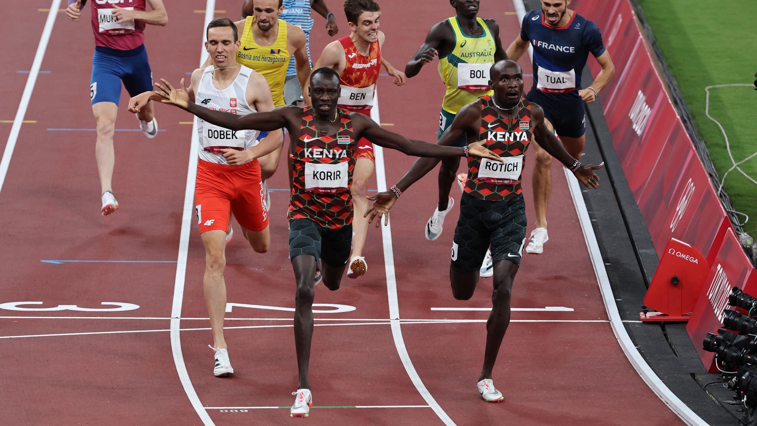 Emmanuel Korir, Ferguson Cheruiyot Rotich Wallpaper, 2560x1440 HD Desktop