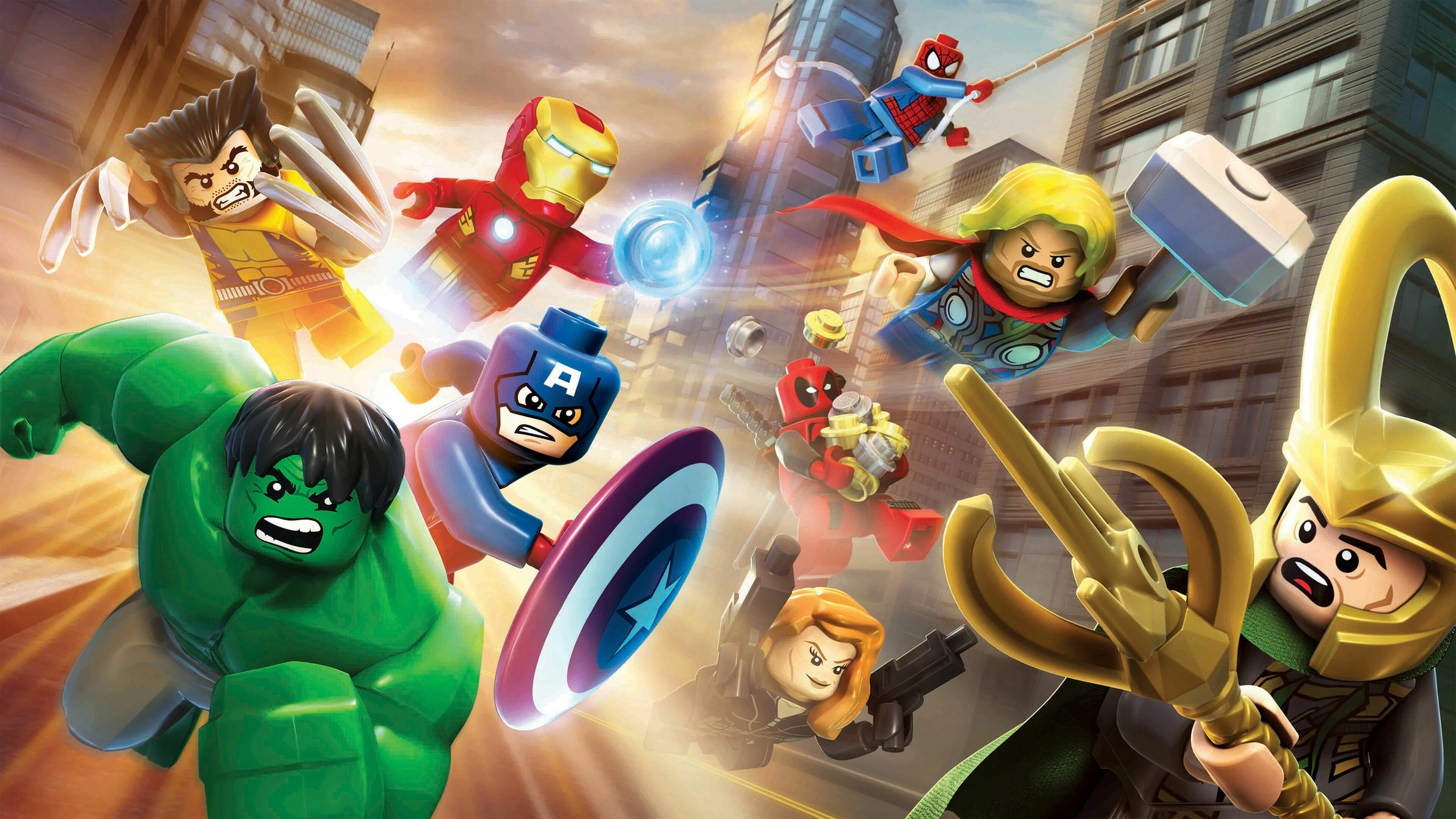 Marvel's Avengers, Lego Wallpaper, 3840x2160 4K Desktop