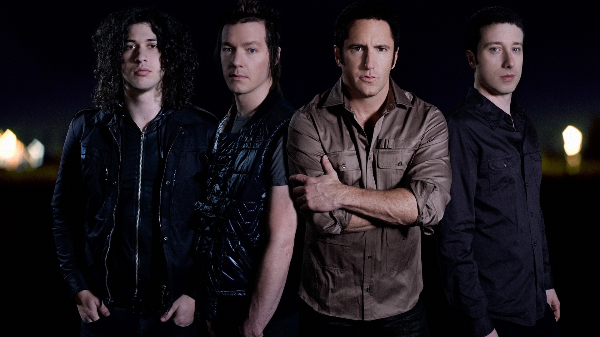 Wallpaper : Nine Inch Nails, band, light, look, night - goodfon - 747521 - HD Wallpapers 1920x1080