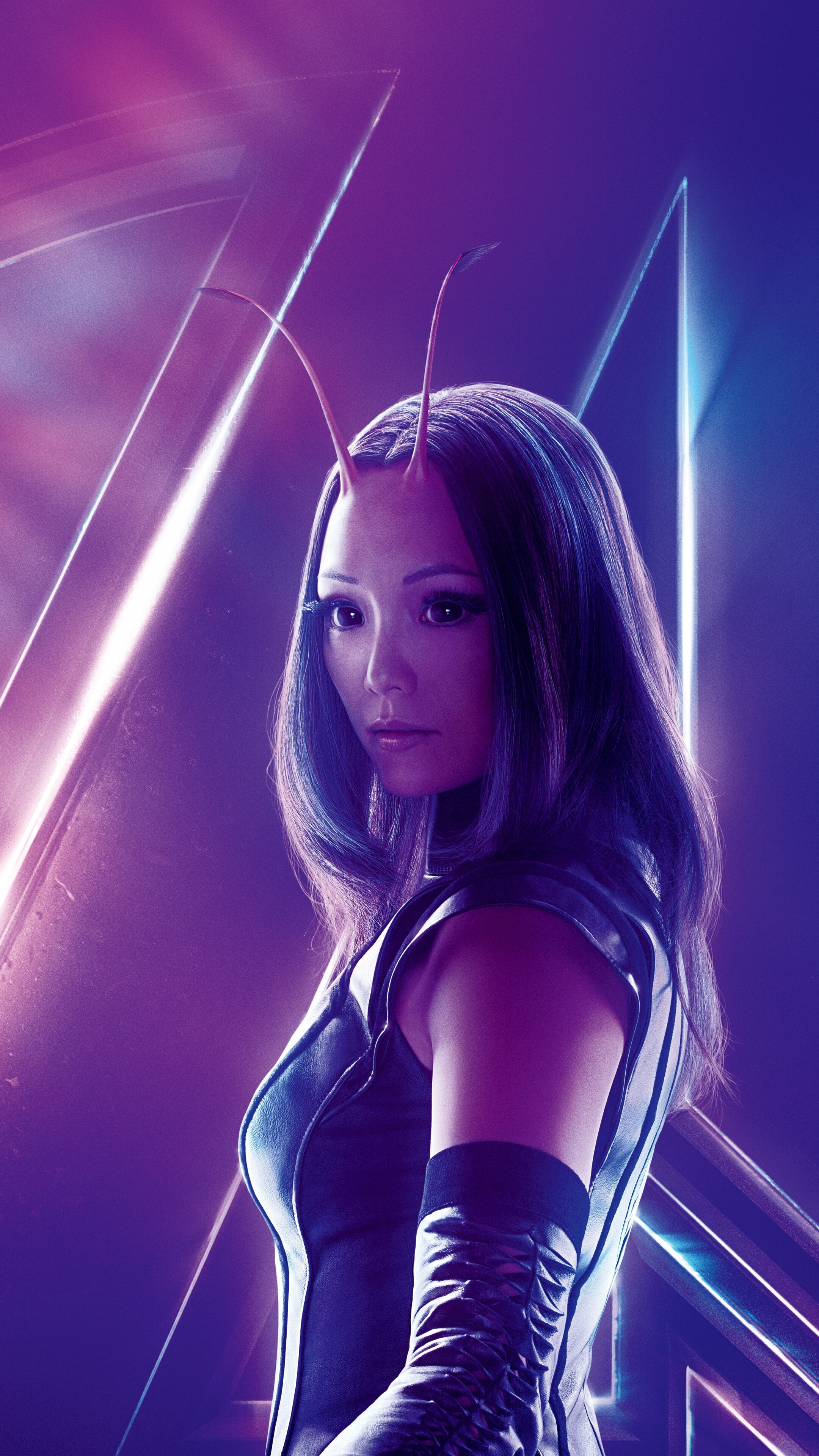 Avengers Infinity War, Pom Klementieff Mantis 2018 movie wallpaper, 2160x3840 4K Phone