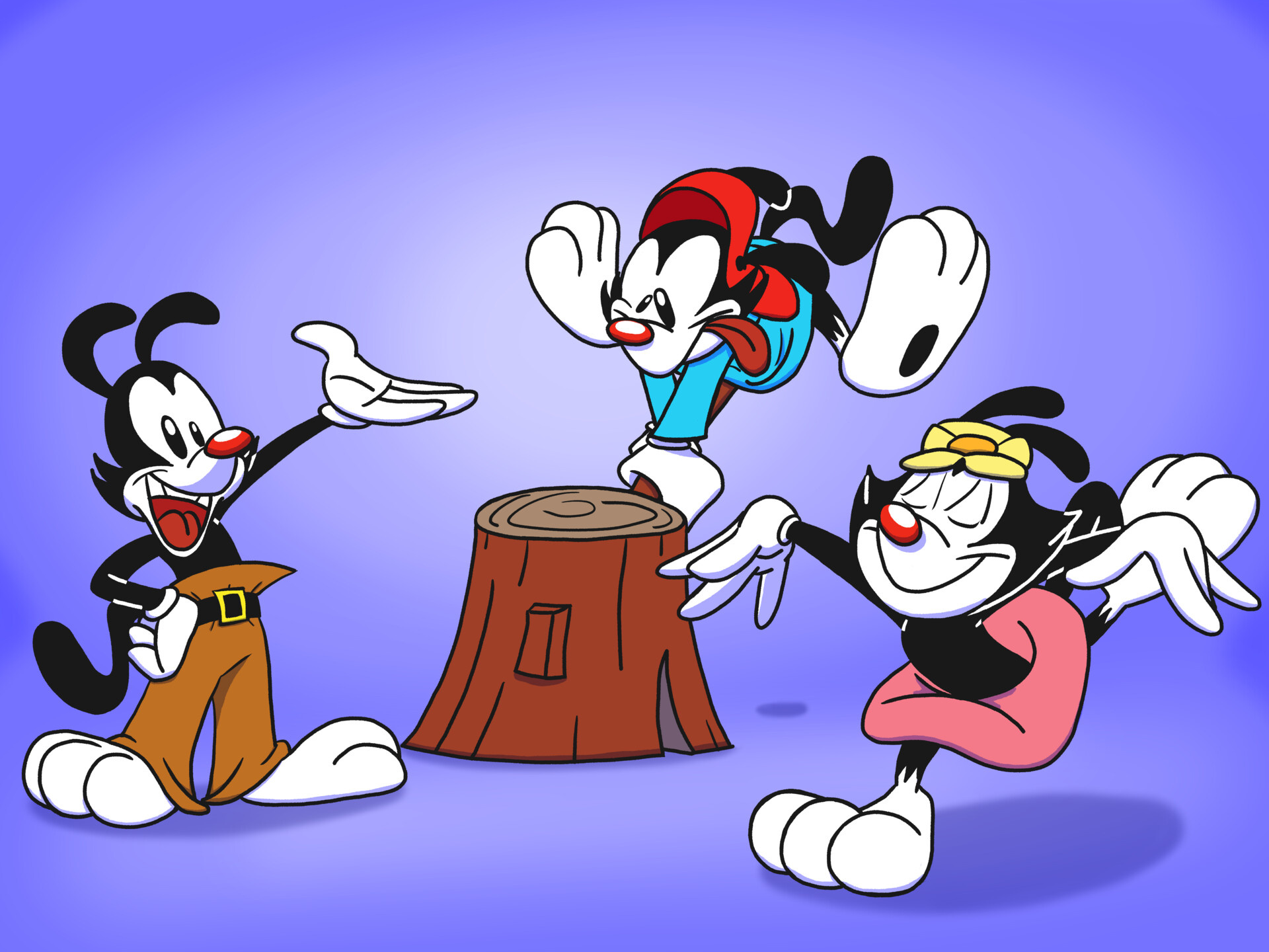 ArtStation Animaniacs 2020 revival, Talented artists, Artistic creations, 1920x1440 HD Desktop