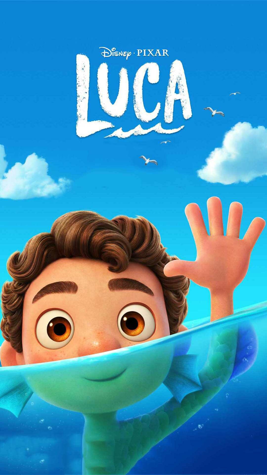 Luca, Wallpaper, Animation, Luca, 1080x1920 Full HD Phone