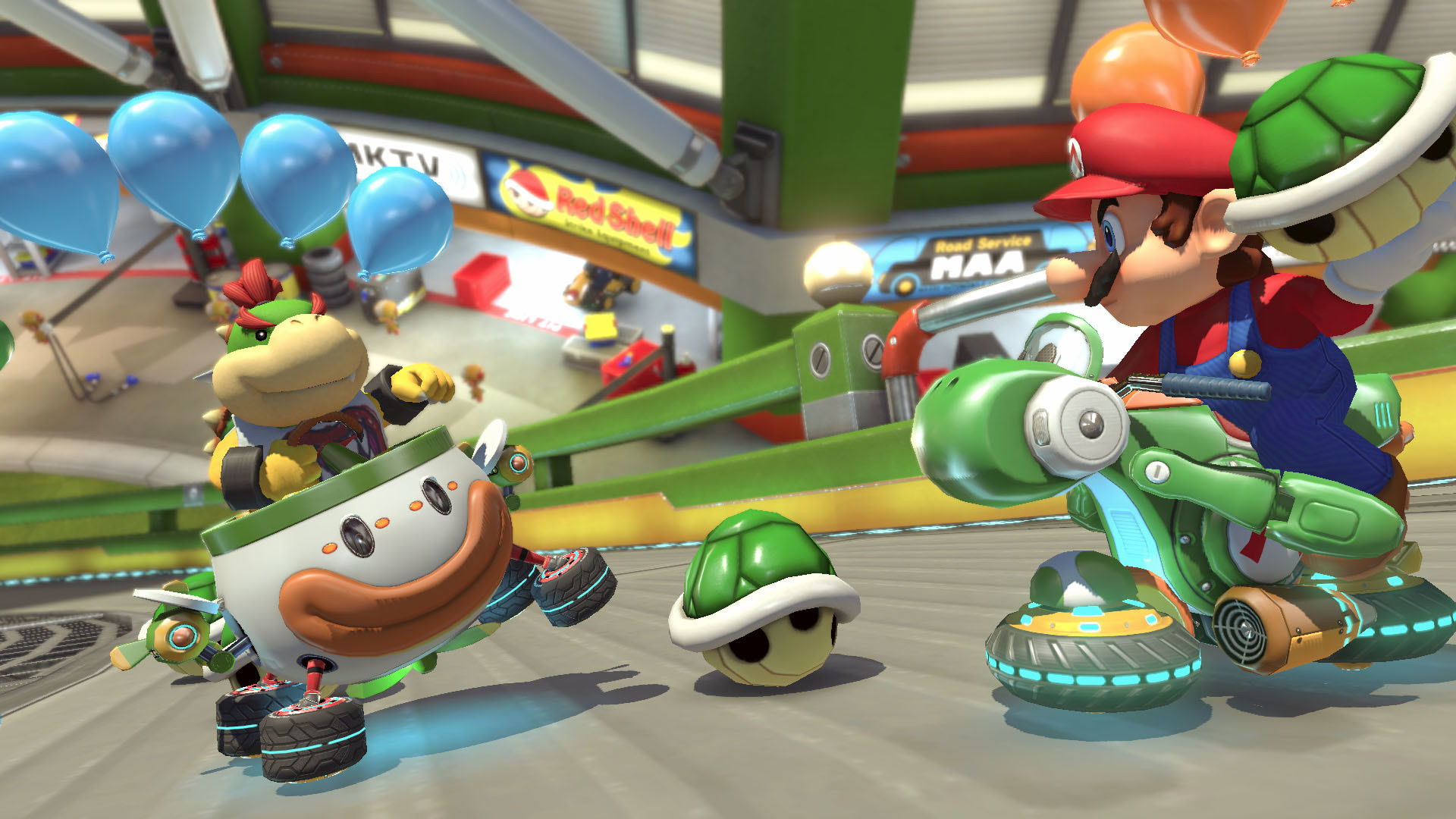 Mario Kart, Artistic wallpapers, Exciting races, Gaming adventures, 1920x1080 Full HD Desktop