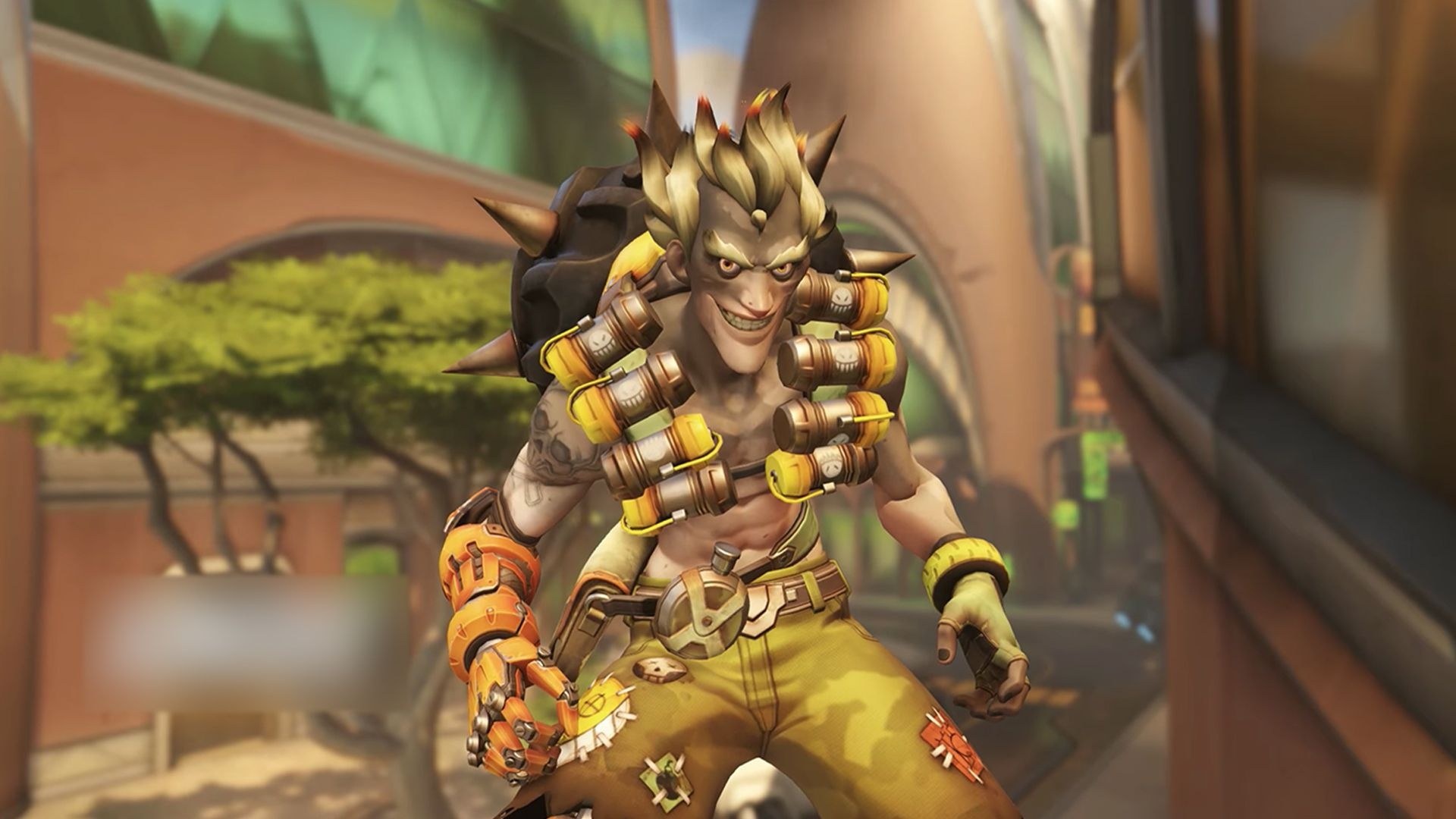 Overwatch characters, Junkrat, Recognize by screenshot, Gaming quiz, 1920x1080 Full HD Desktop