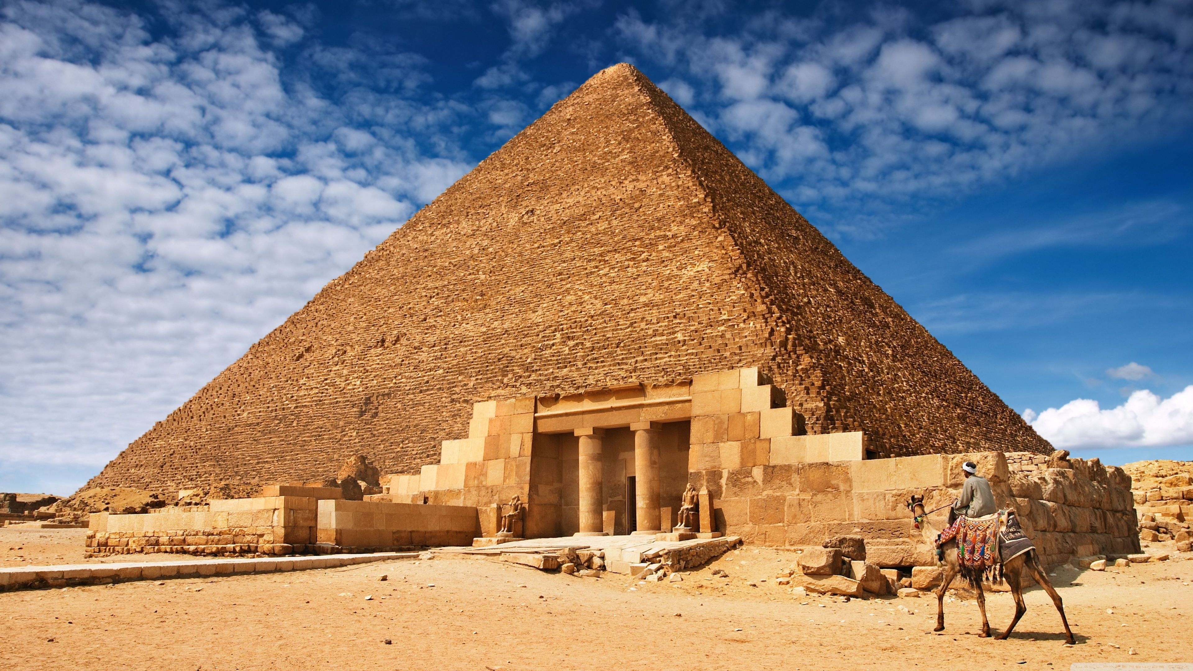 Great Pyramid of Giza, Cairo (Egypt) Wallpaper, 3840x2160 4K Desktop