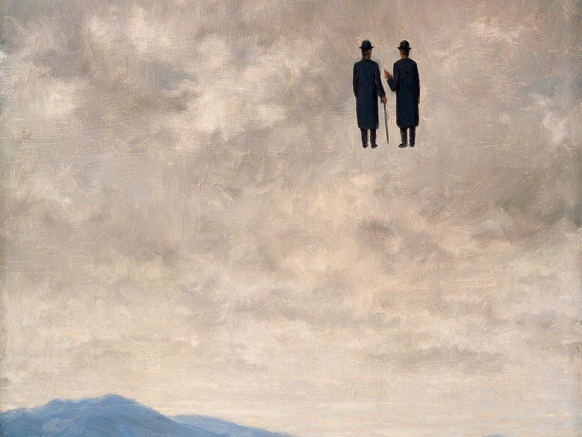 The Art of Conversation, Magritte Wallpaper, 1920x1440 HD Desktop