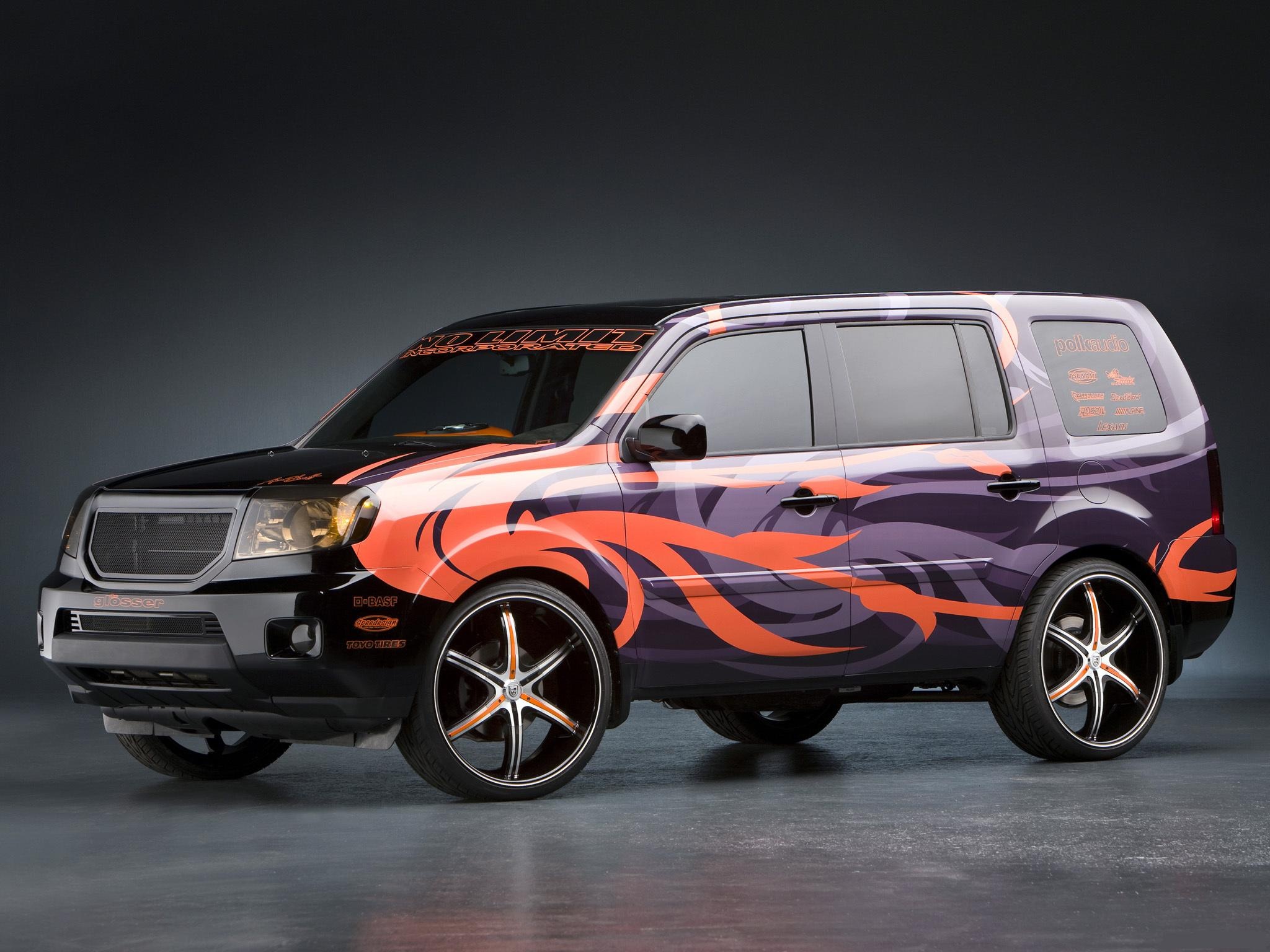 Honda Pilot image tuning, Customized aesthetics, Unmatched style, Car enthusiast's dream, 2050x1540 HD Desktop