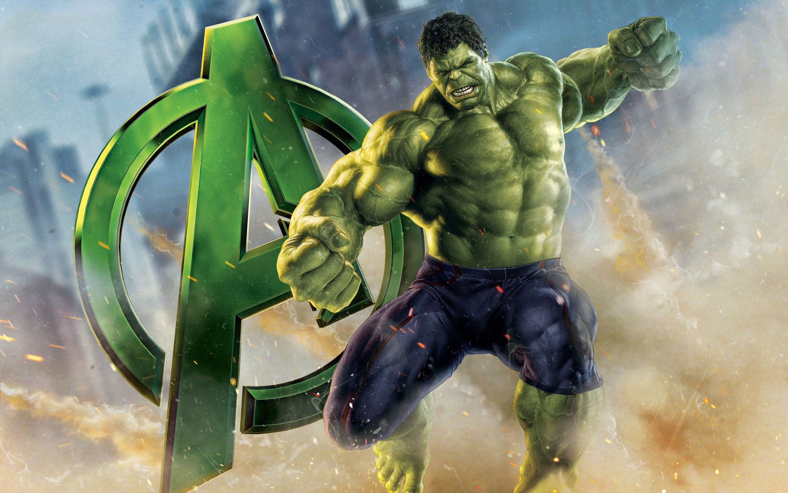 Avengers, Incredible Hulk Wallpaper, 2560x1600 HD Desktop