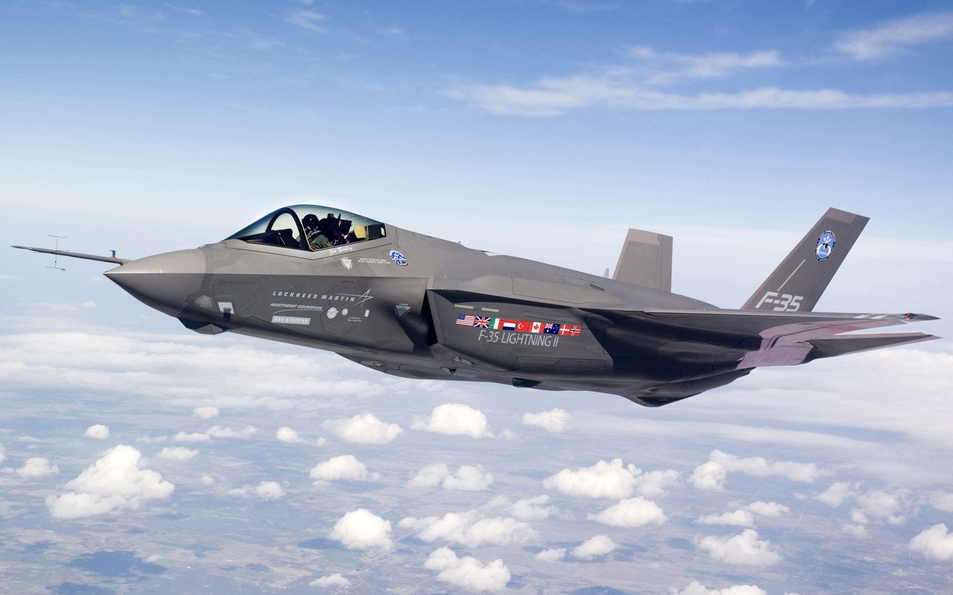 Lockheed Martin, F-35 fighter, 5K wallpapers, Top backgrounds, 1920x1200 HD Desktop