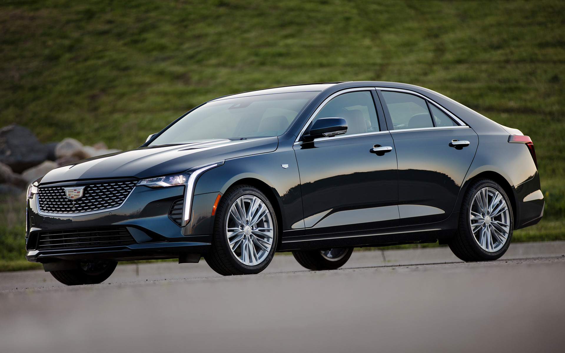 Cadillac CT4, Refined luxury, Precision craftsmanship, Uncompromising performance, 1920x1200 HD Desktop