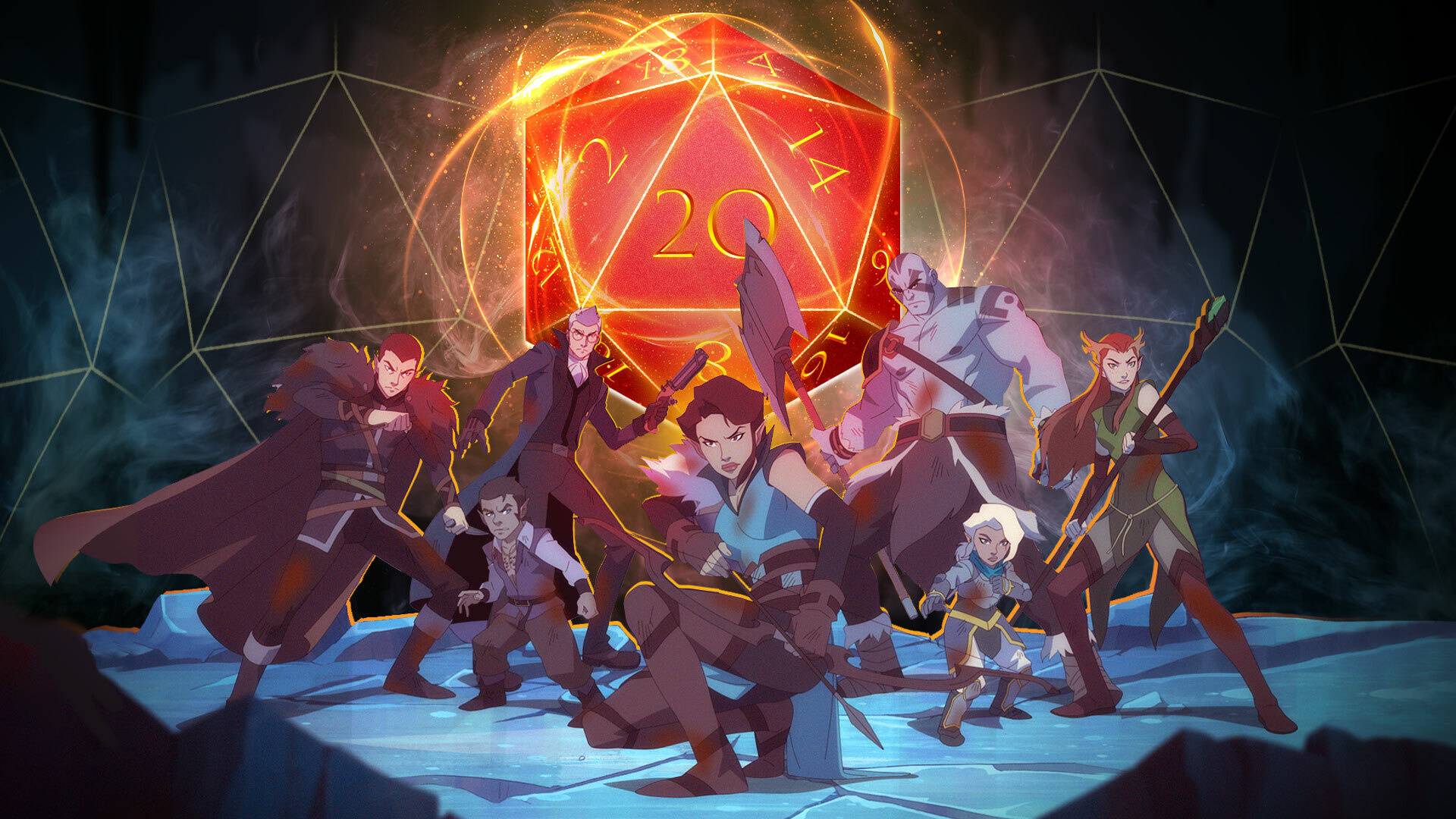 The Legend of Vox Machina, Epic series, Legendary adventures, Fascinating storyline, 1920x1080 Full HD Desktop