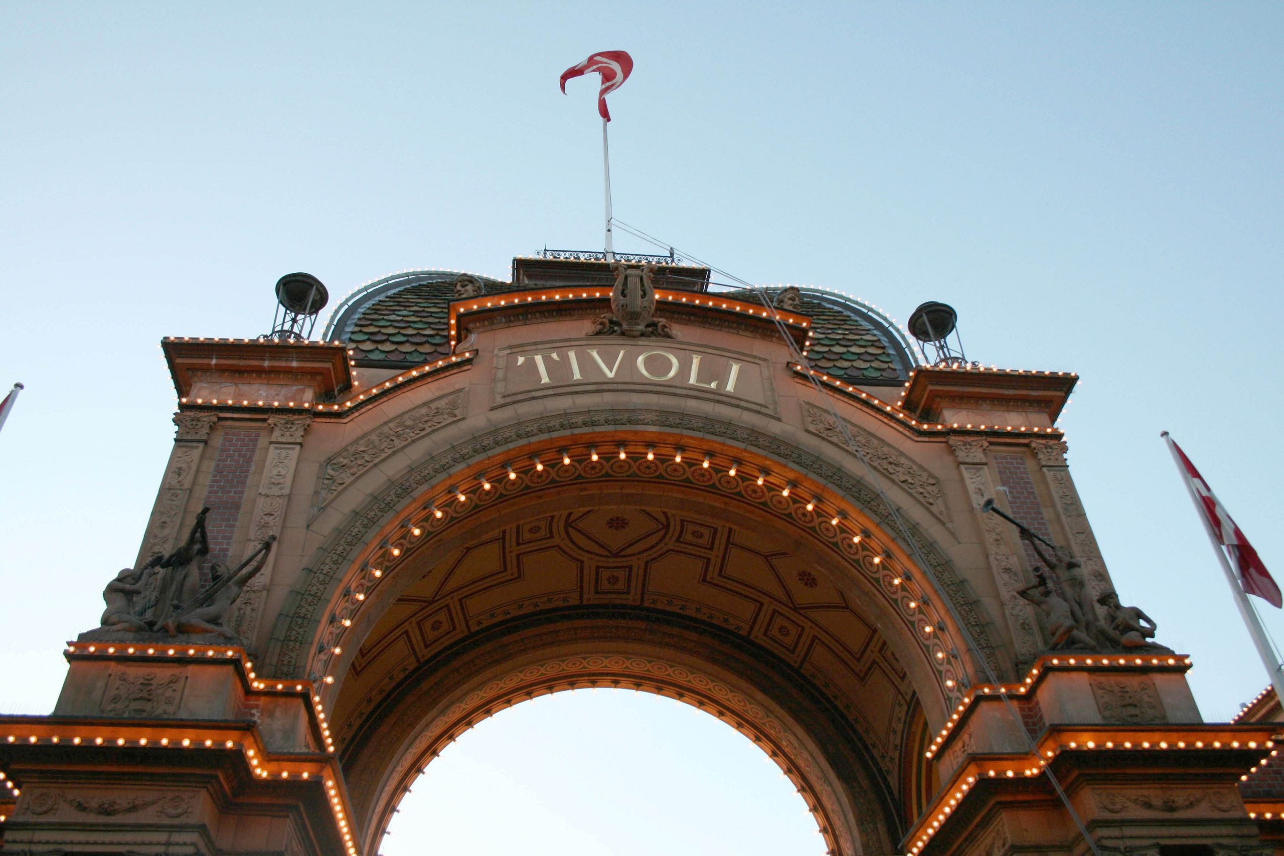 Tivoli Gardens, Copenhagen HD desktop wallpaper, Danish destination, 2560x1710 HD Desktop