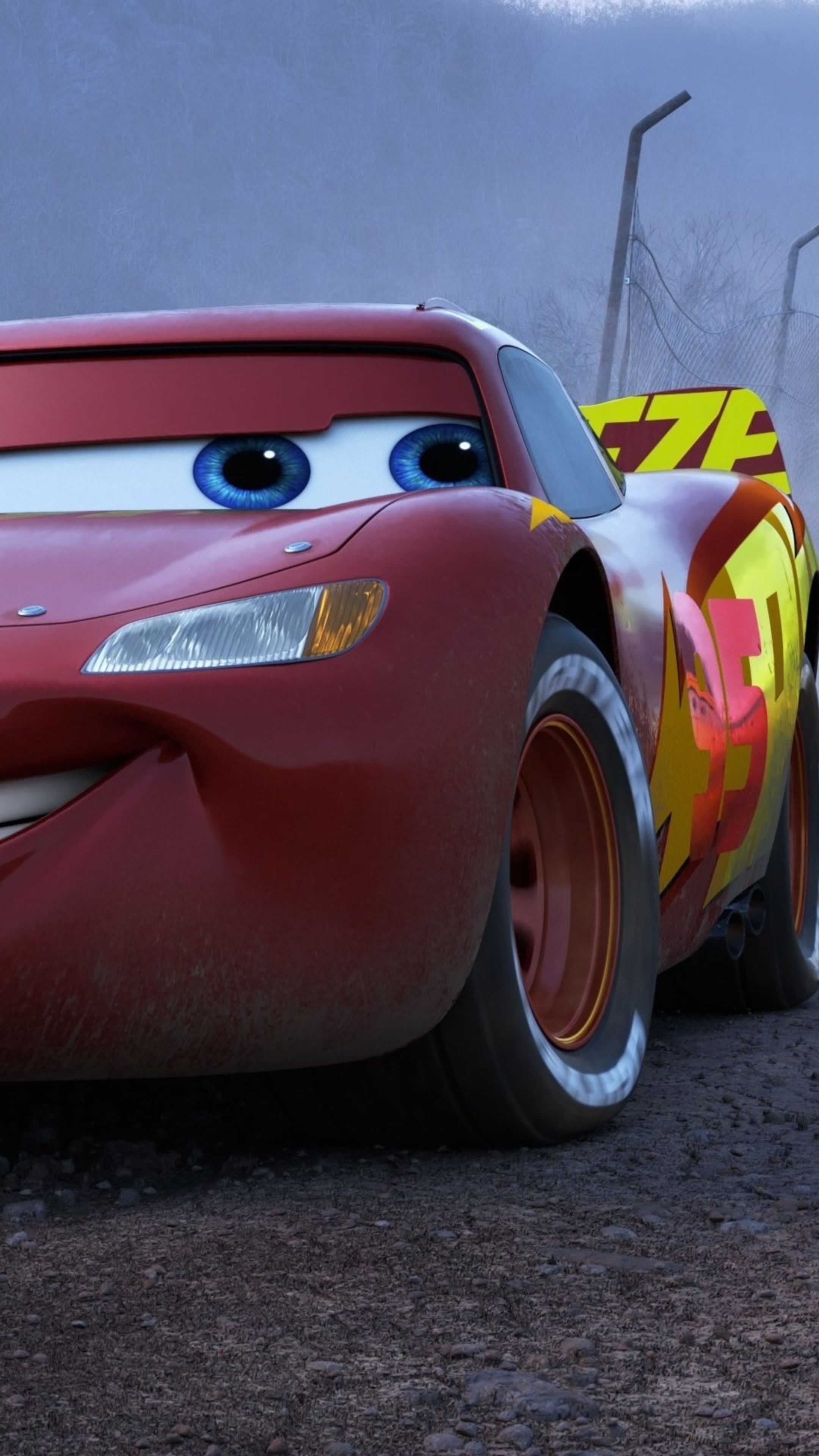 Cars 3, Lightning McQueen, Movie 2017, HD 4K wallpapers, 2160x3840 4K Phone