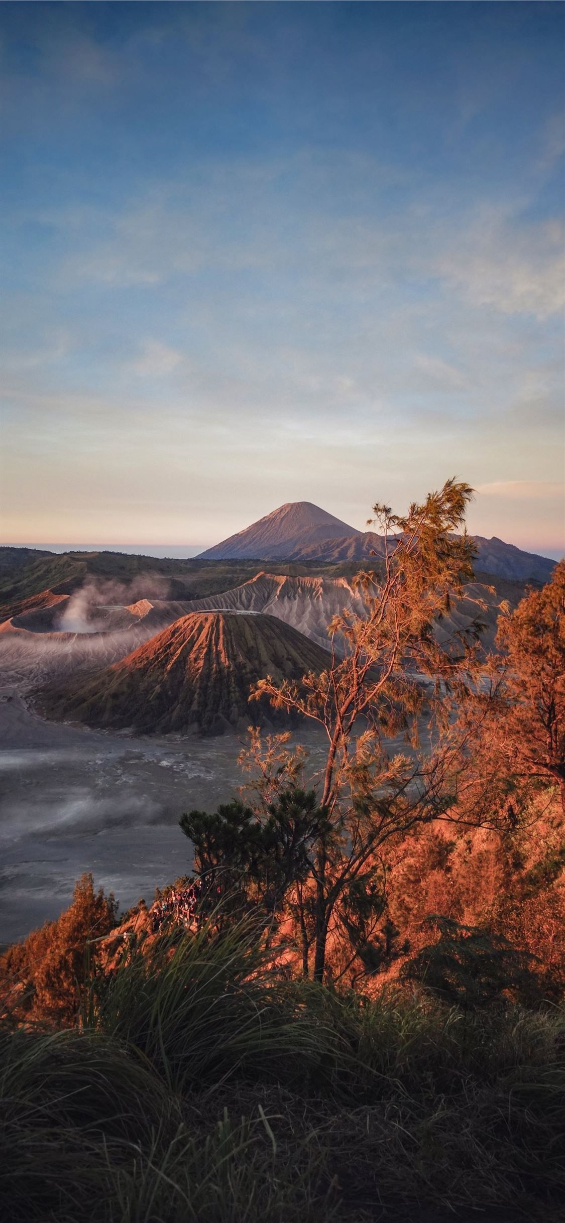 Mount Bromo, Travels, Earth, Pin, 1130x2440 HD Phone