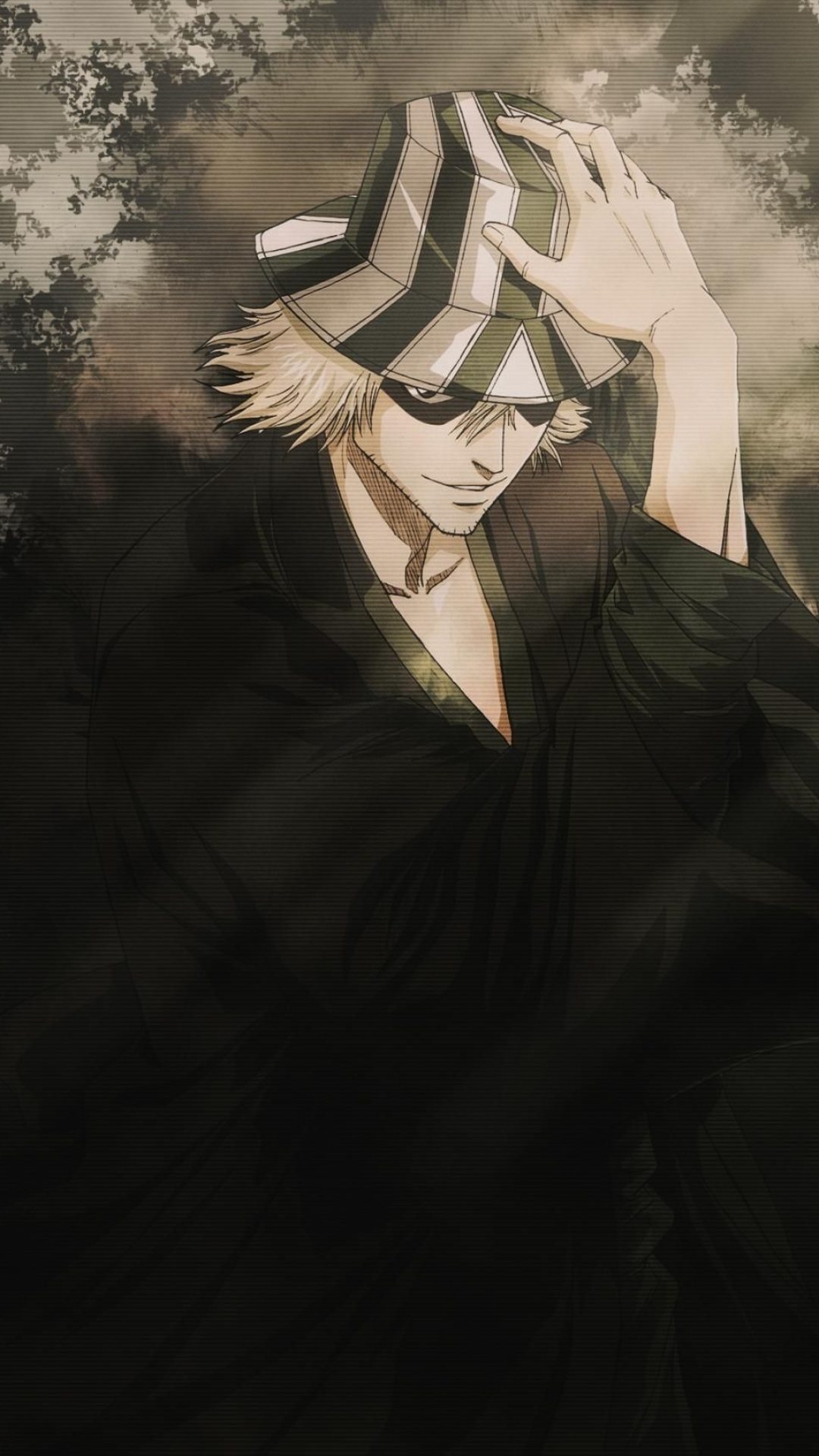 Urahara Kisuke, Cool anime character, Mysterious shop owner, Unique fashion sense, 1080x1920 Full HD Phone