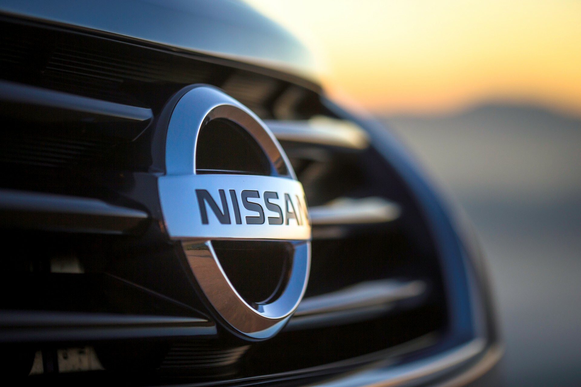 Nissan car logo, High-definition wallpaper, Nissan brand, Automotive art, 1920x1280 HD Desktop