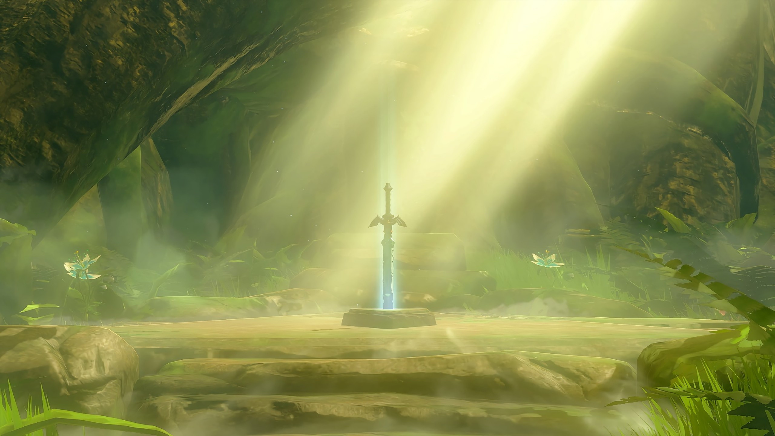 Master Sword, Legend of Zelda: Breath of the Wild Wallpaper, 2560x1440 HD Desktop