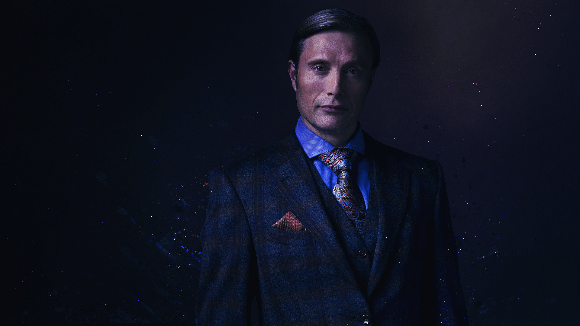 Hannibal, Mads Mikkelsen, TV show, Dark, 1920x1080 Full HD Desktop