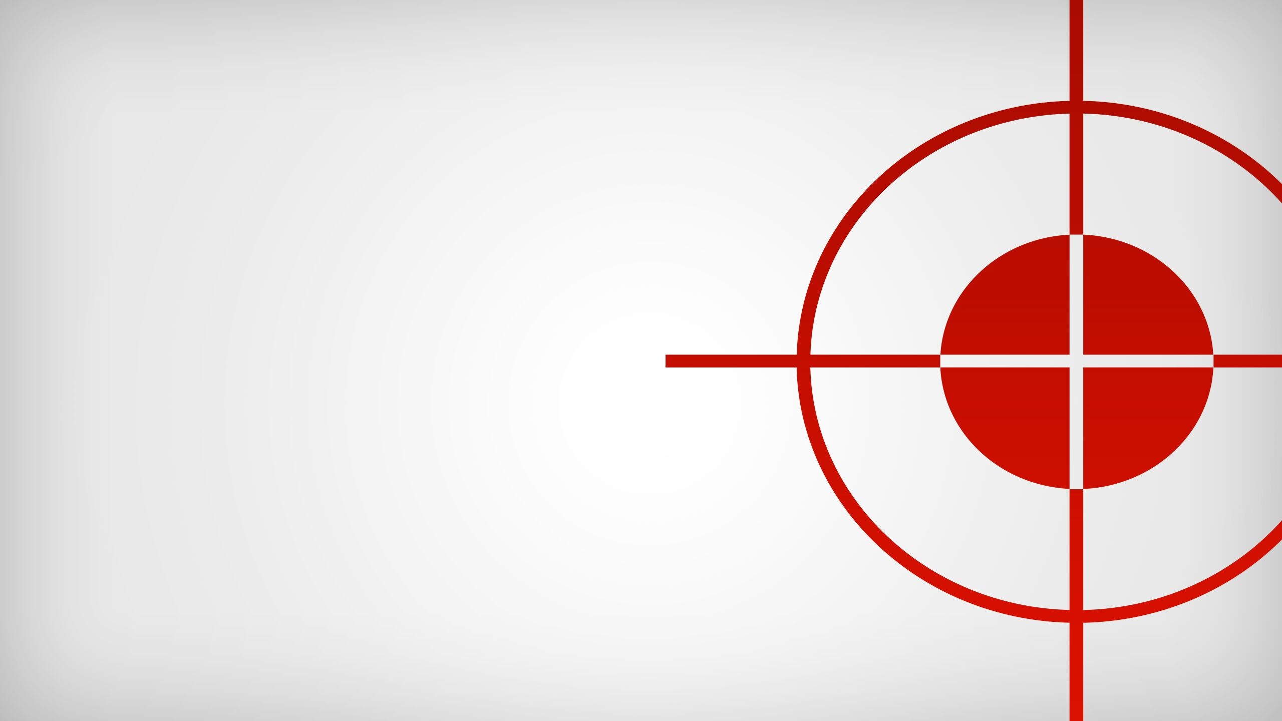 Target symbol, Bullseye visualization, Precision focus, Goal setting, 2560x1440 HD Desktop