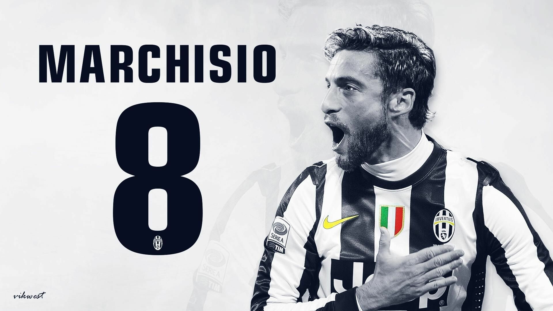 Claudio Marchisio, Forza Juve Wallpaper, 1920x1080 Full HD Desktop