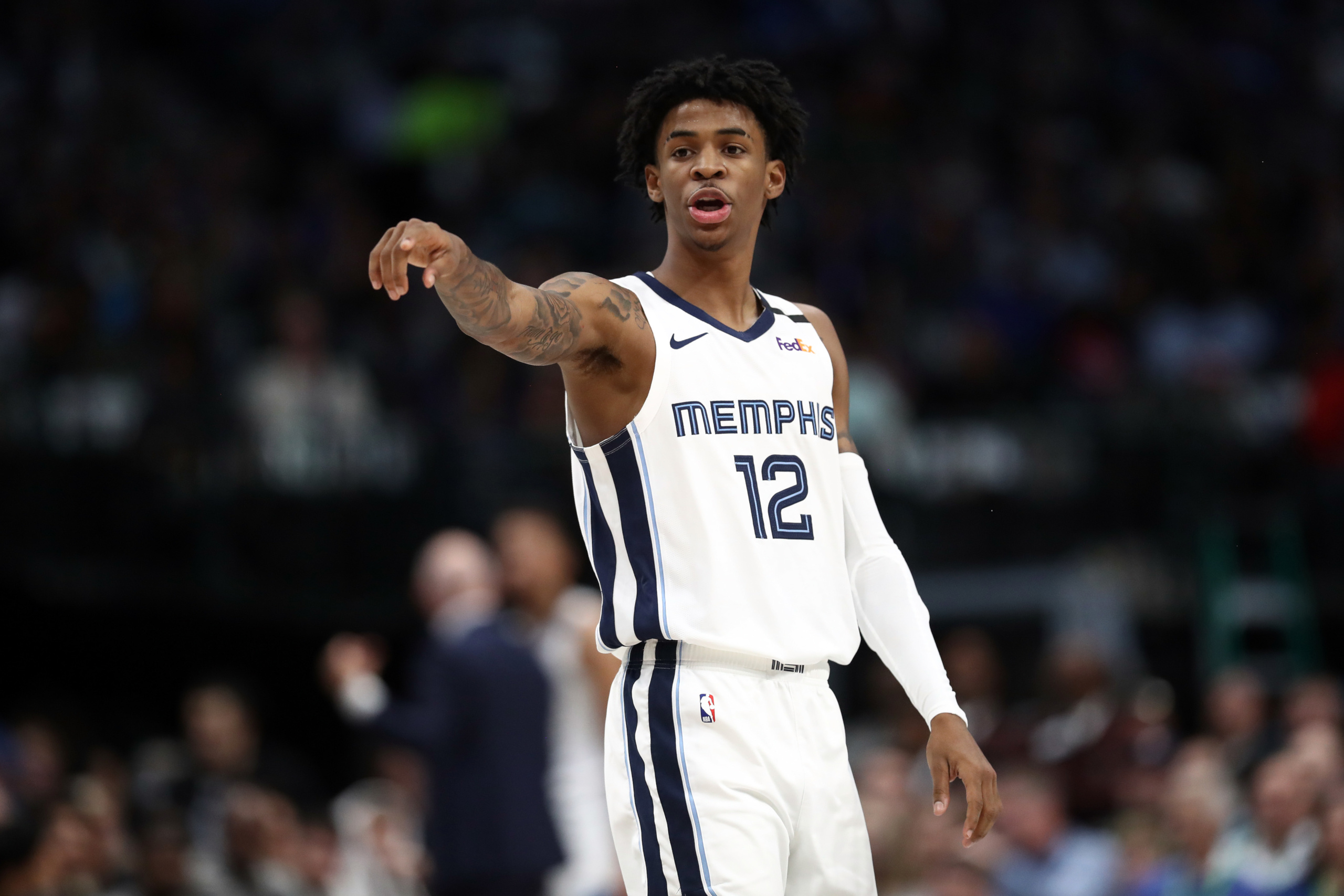 Ja Morant, 4K ultra wallpaper, 4000x2260, 2560x1710 HD Desktop