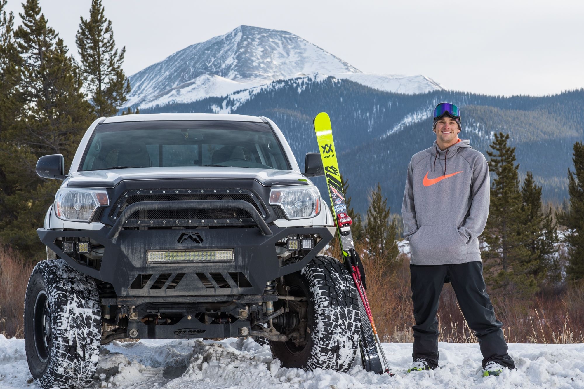 Nick Goepper, Silver medalist, Off-roading adventures, Trunk liner, 2000x1340 HD Desktop