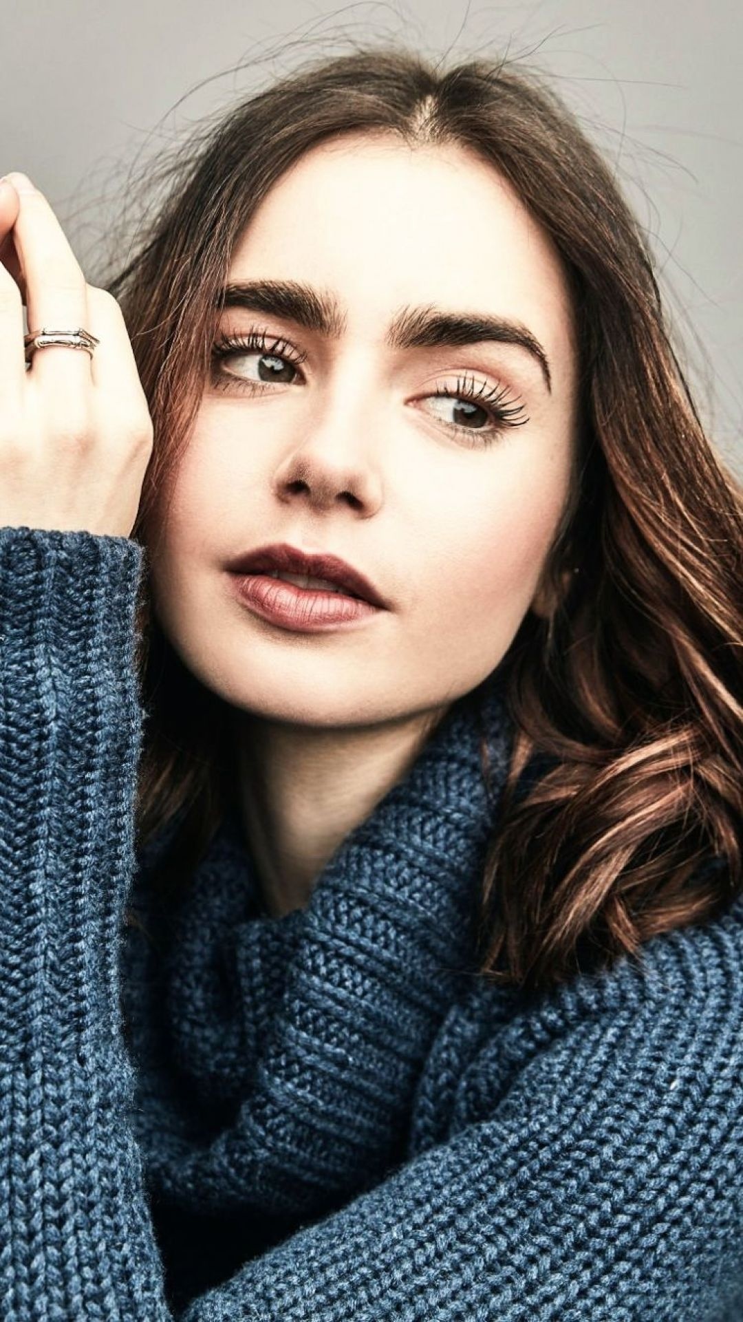 Lily Collins, 24 lily collinspsilov, 1080x1930 HD Phone