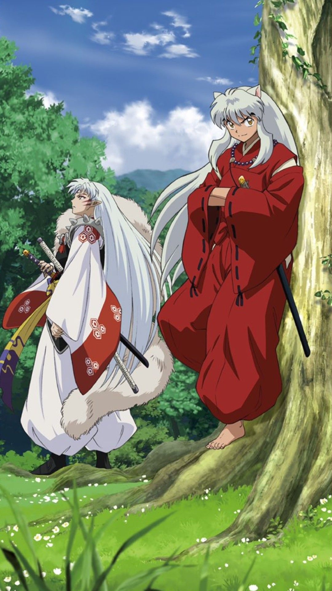 InuYasha and Sesshomaru, Fan art ideas, Creative interpretations, Artistic inspiration, 1080x1920 Full HD Phone