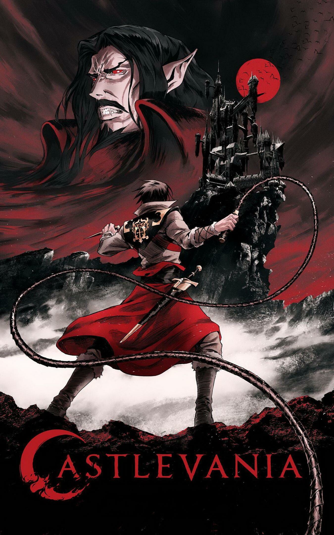 Castlevania, Netflix wallpapers, Anime series, Dark aesthetic, 1350x2160 HD Phone