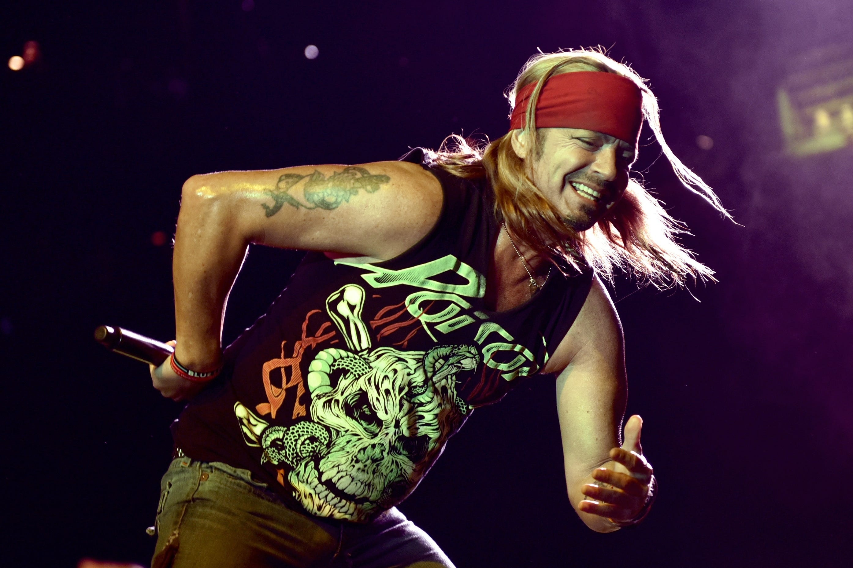 Bret Michaels, Poison singer, Post-Christmas visit, Canton, 2790x1860 HD Desktop