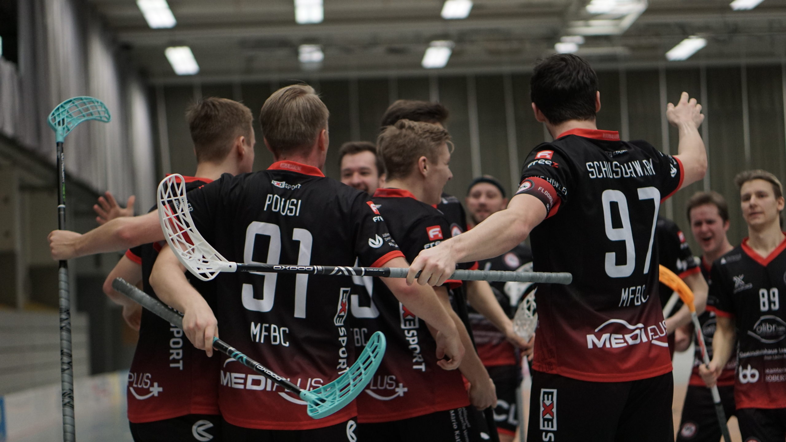 Berlin Rockets, Floorball Wallpaper, 2560x1440 HD Desktop