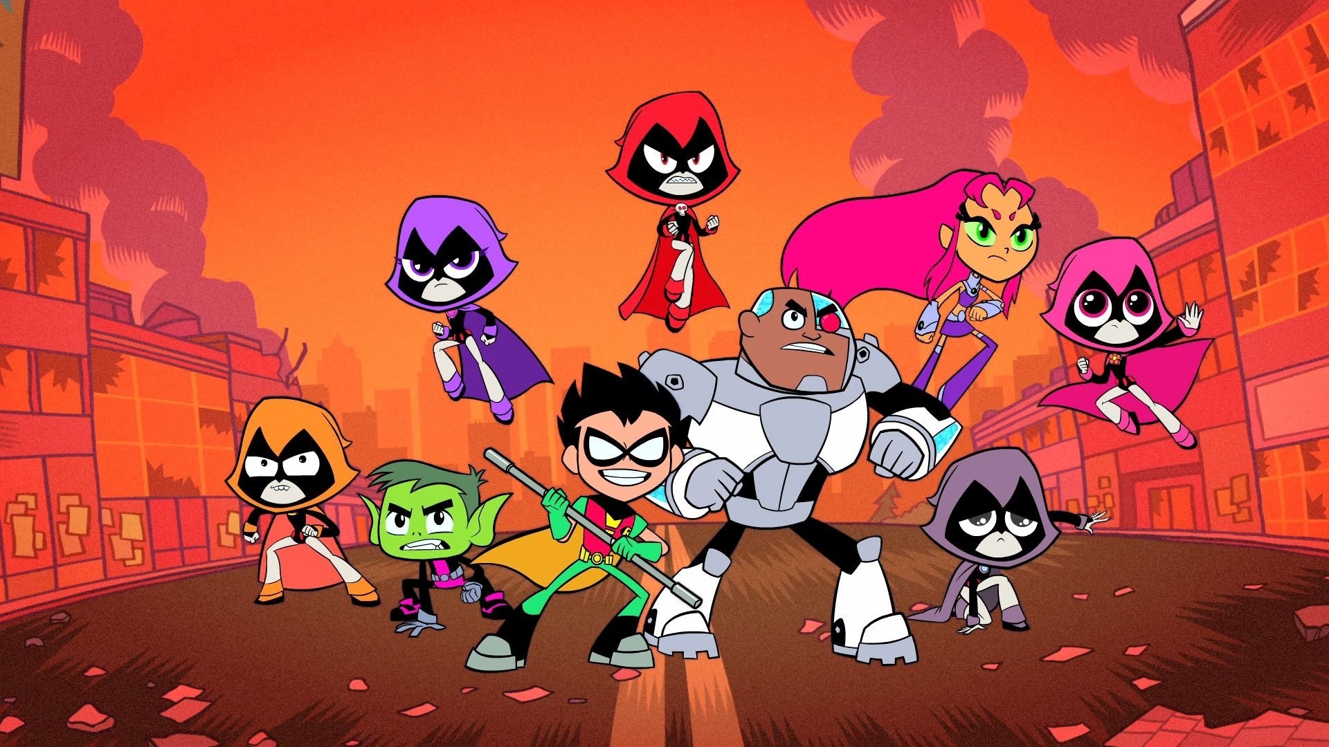 Teen Titans Go!, DC Super Hero Girls, Multiverse Mayhem, HD Wallpaper, 1920x1080 Full HD Desktop