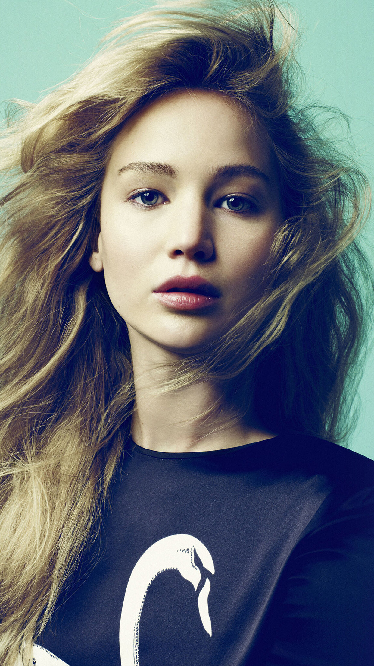 Elle 2011, Jennifer Lawrence Wallpaper, 1250x2210 HD Phone