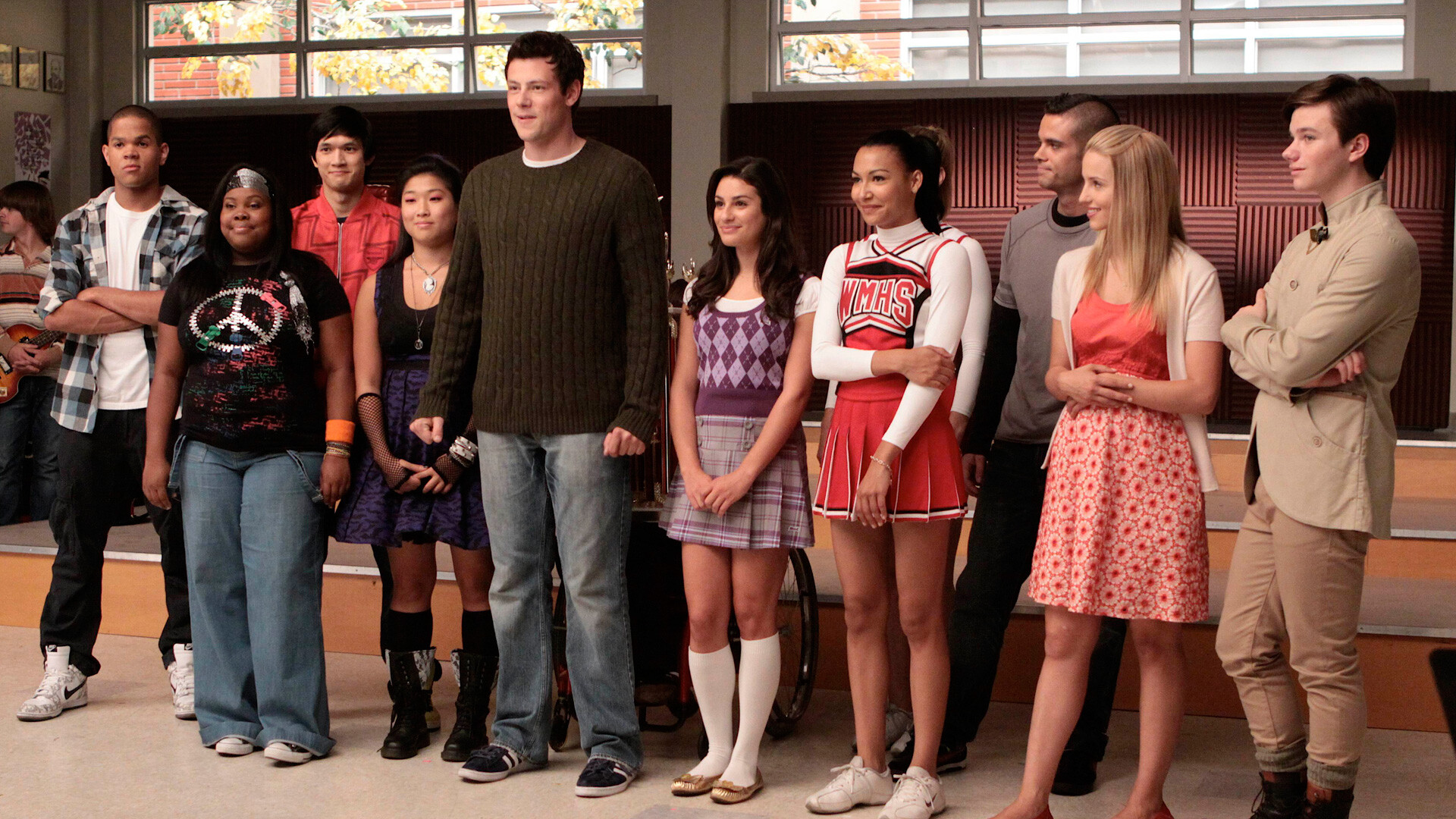 Glee season 6 cast, Then and now images, TV show nostalgia, Evolving characters, 1920x1080 Full HD Desktop